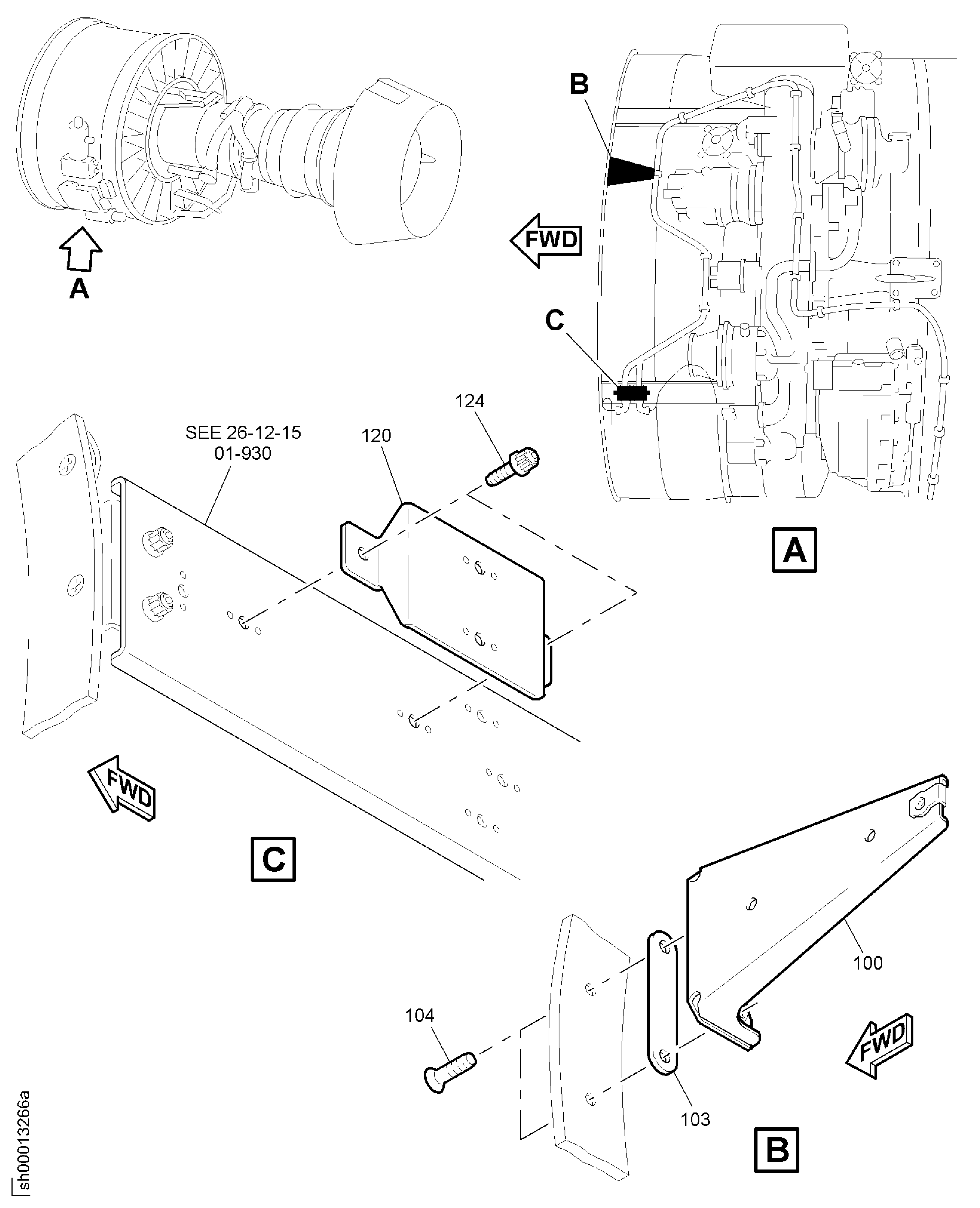 FAN CASE INSTL FIRE DETECTOR