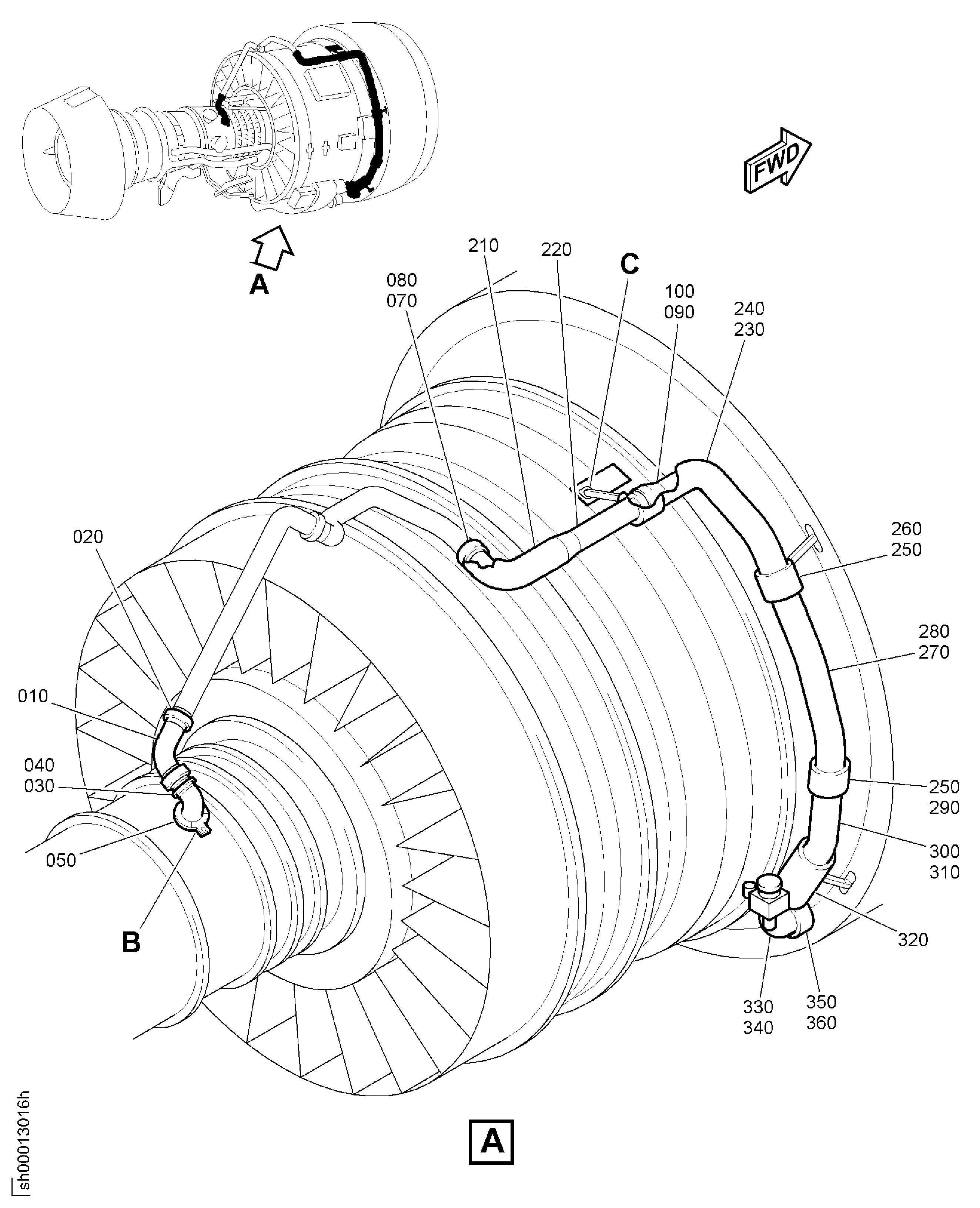 DUCT ASSY ANTI ICE