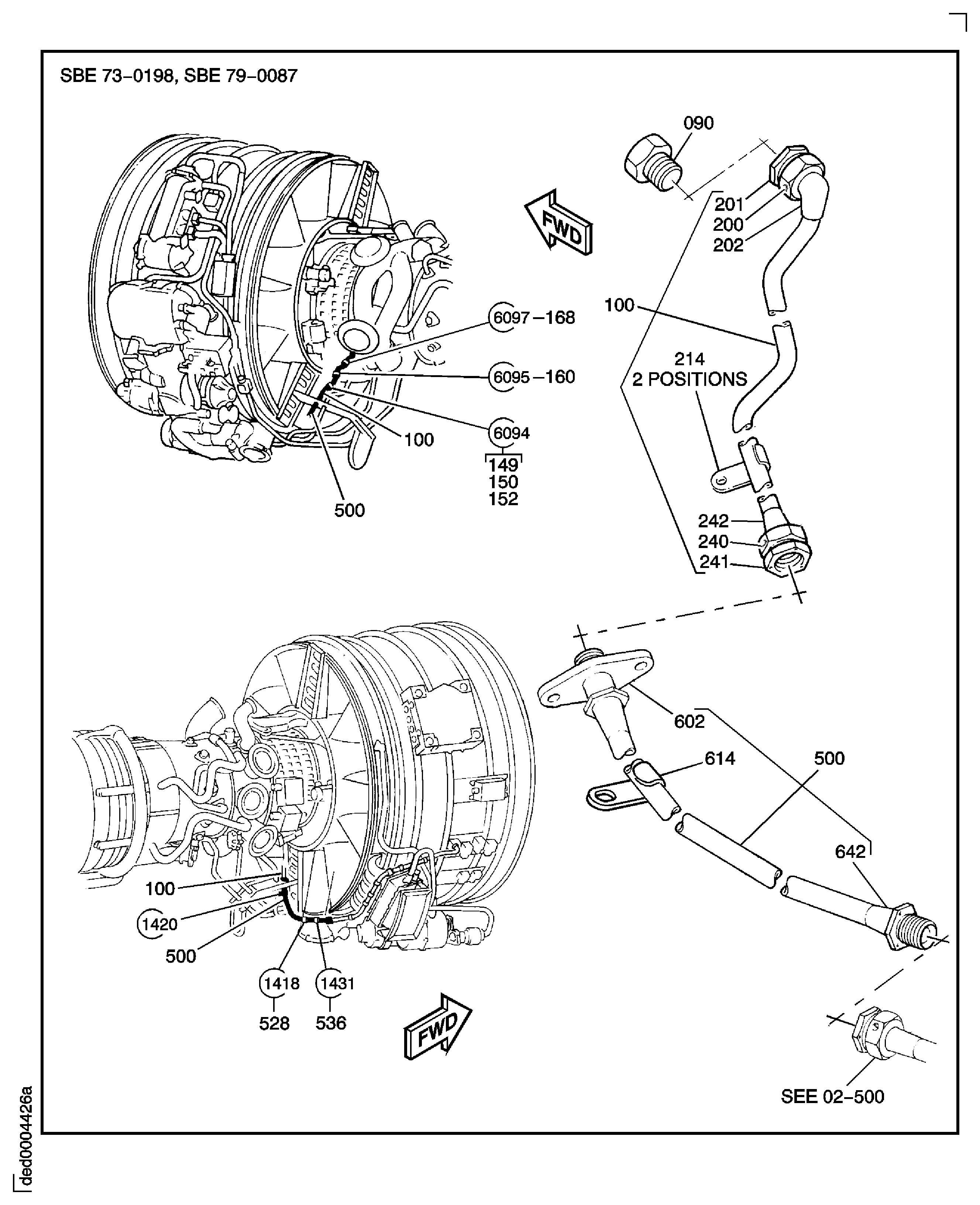 PNEUMATIC TUBES HP BLEED