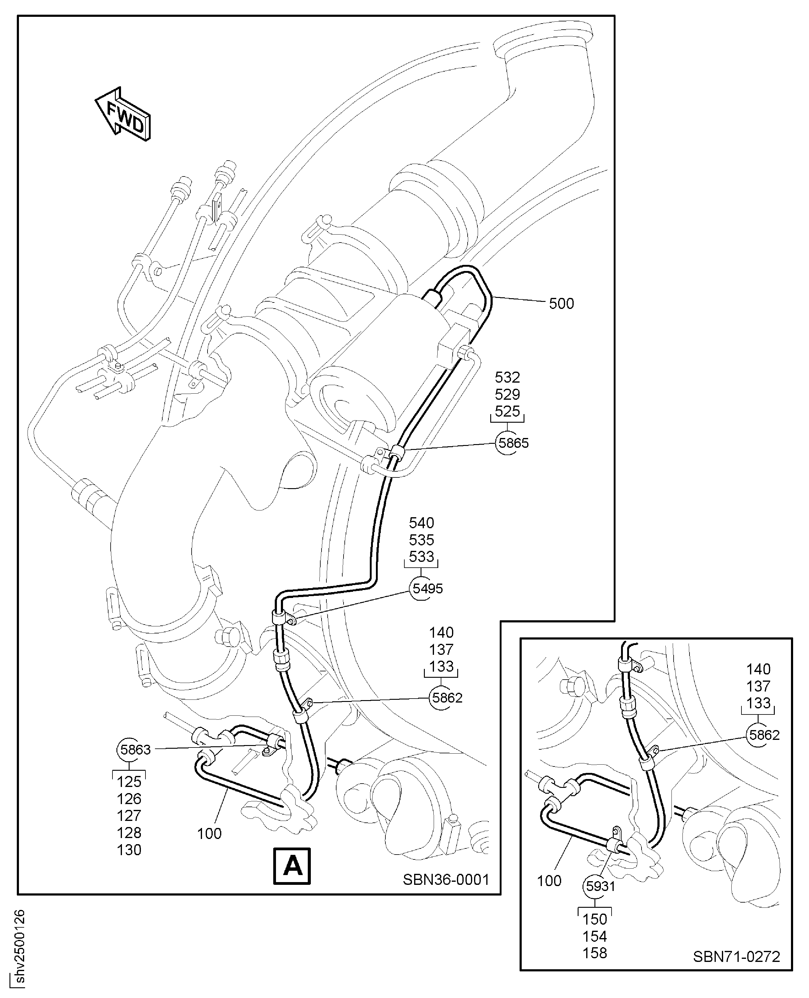 TUBES PRESSURE INDICATING