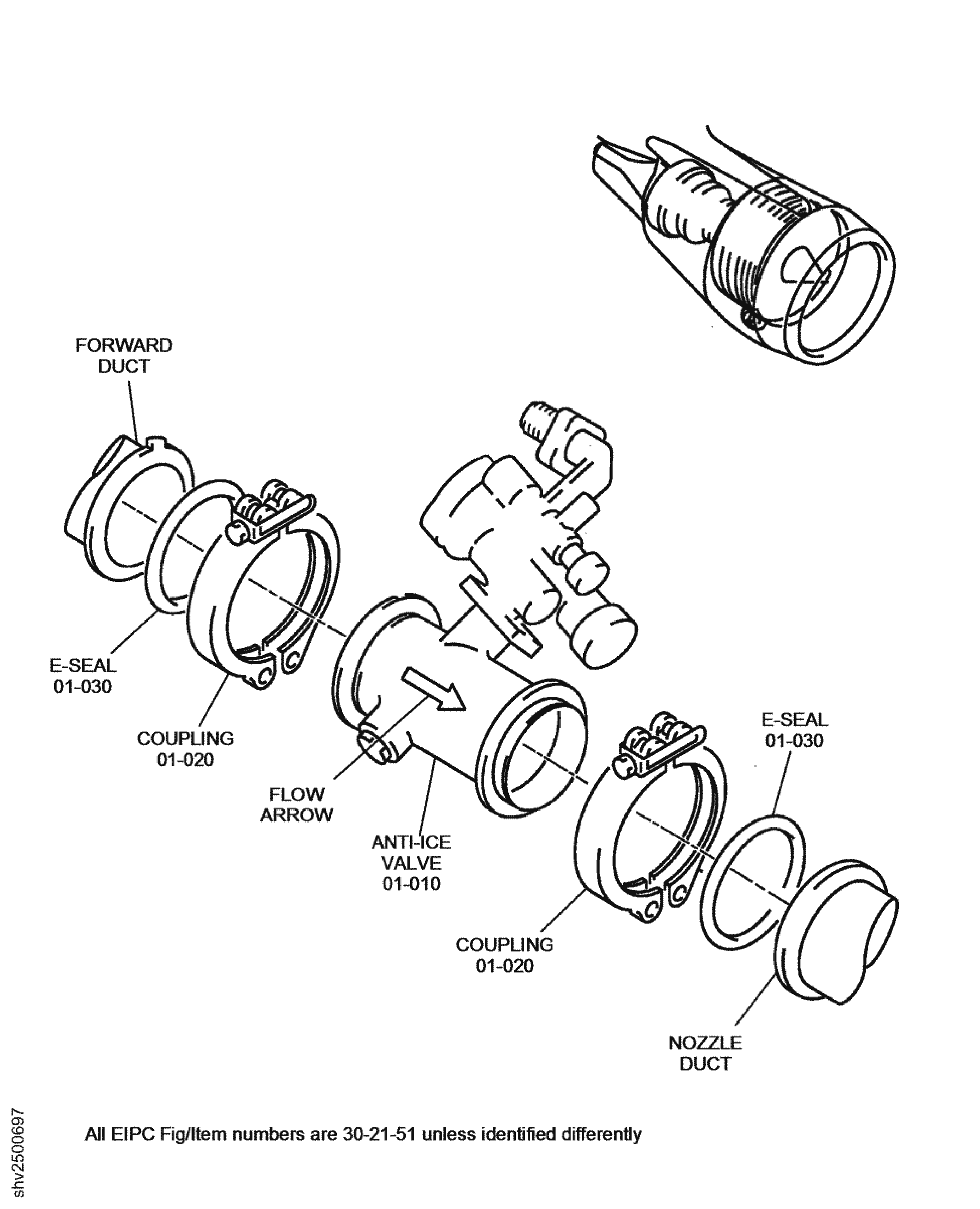 Install the Thermal Anti-Ice Valve (TAI)