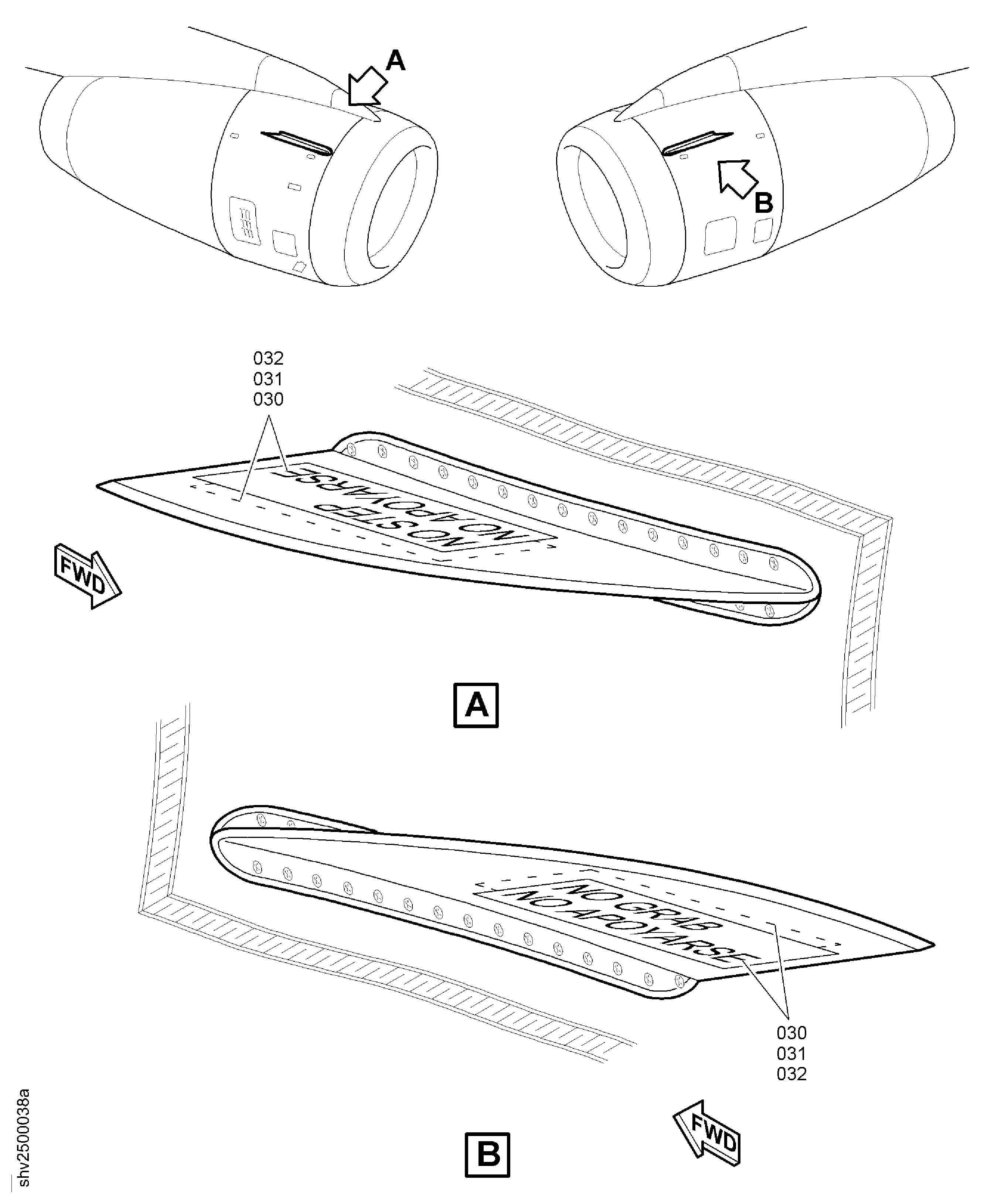 STRAKE INSTL FAN COWL