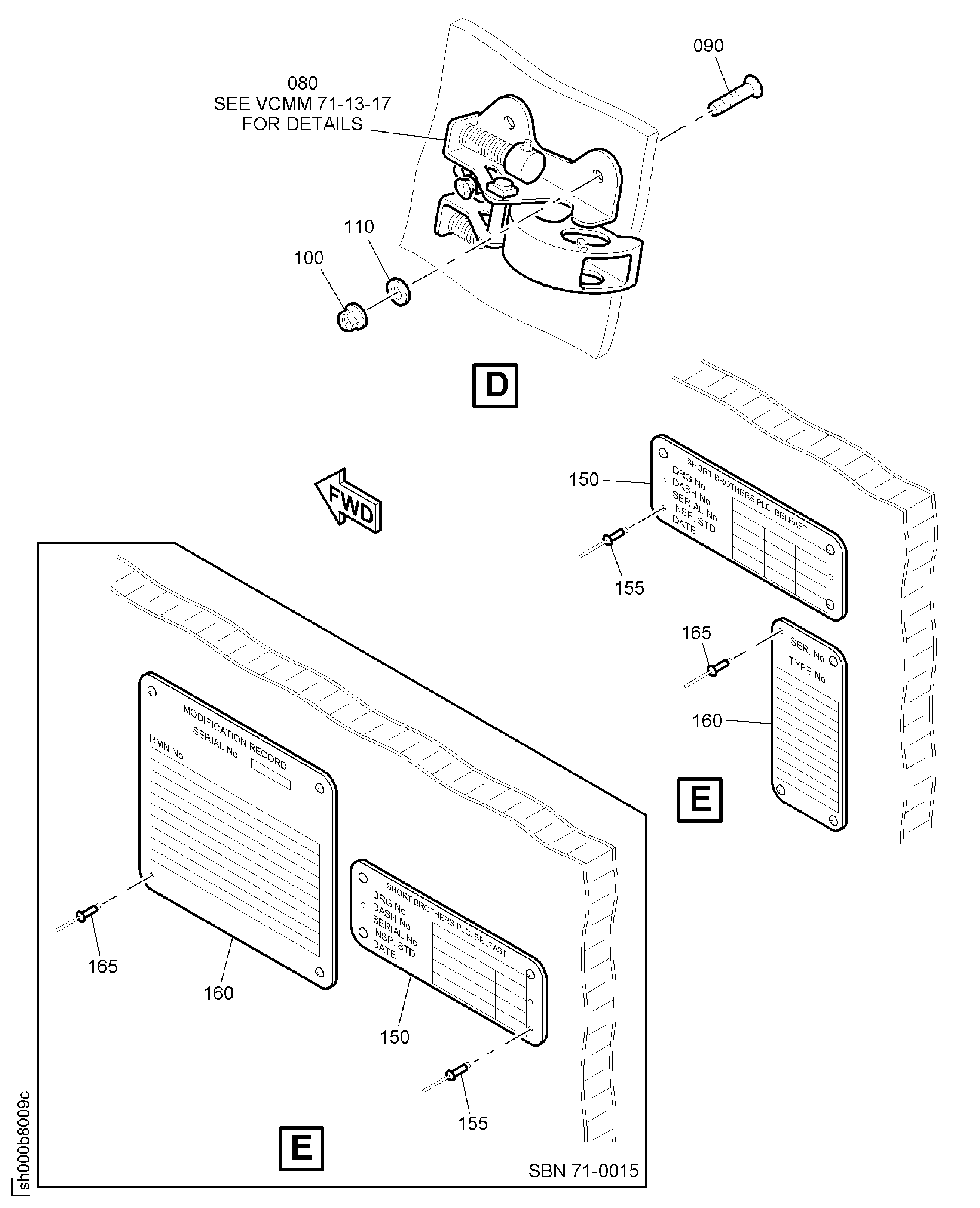 PANELS FAN COWL ACCESS RIGHT