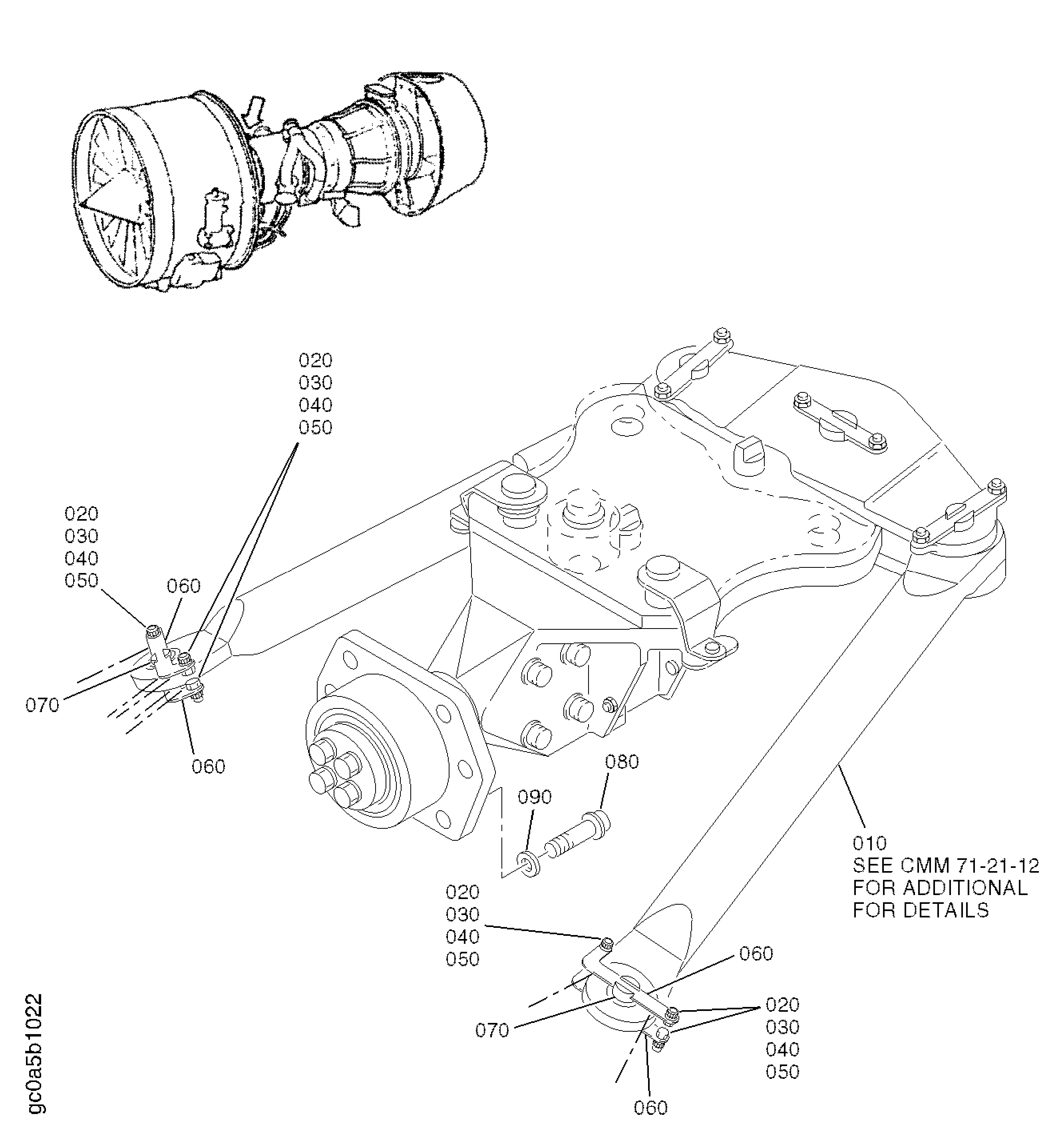 FORWARD MOUNT ASSEMBLY