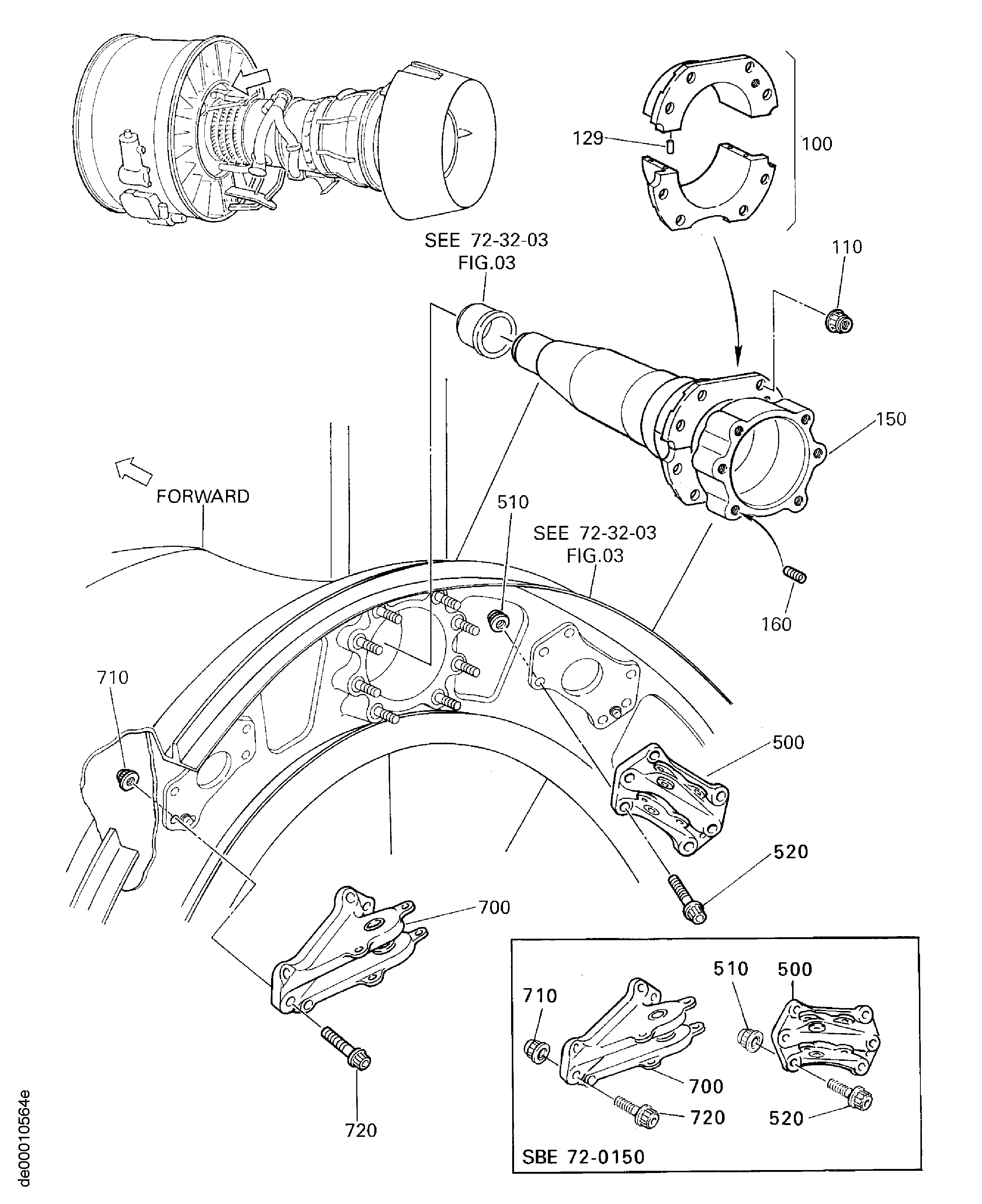 FORWARD MOUNT SUPPORT