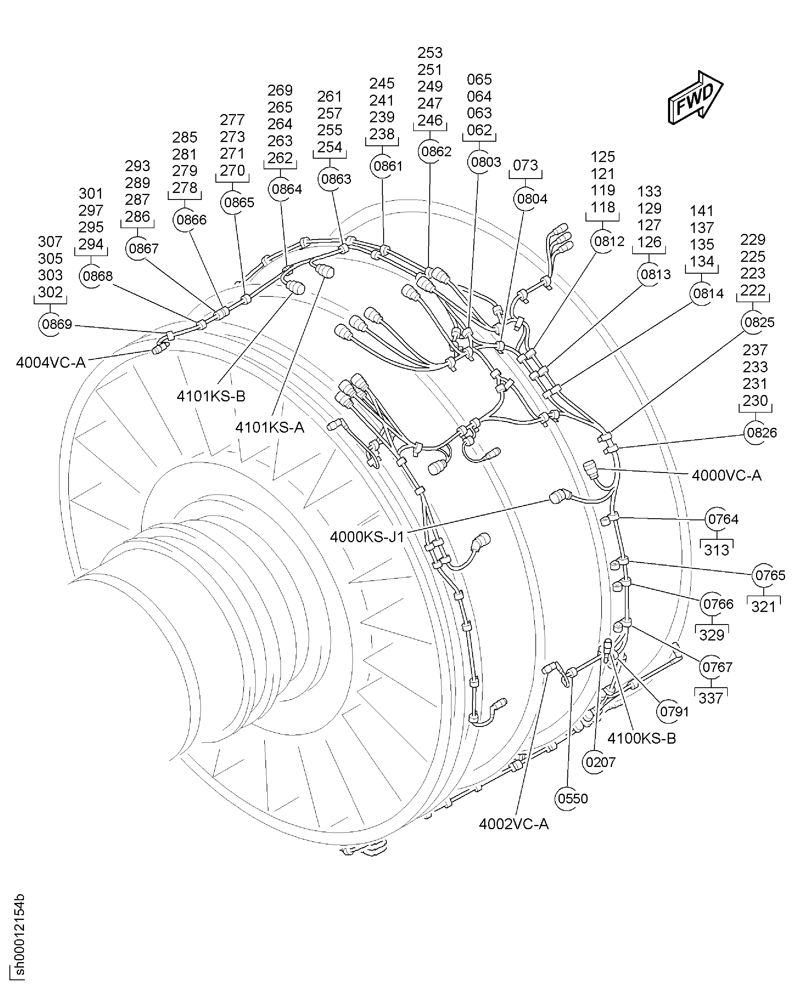 HARNESS EEC AND IGNITION SUPPLY