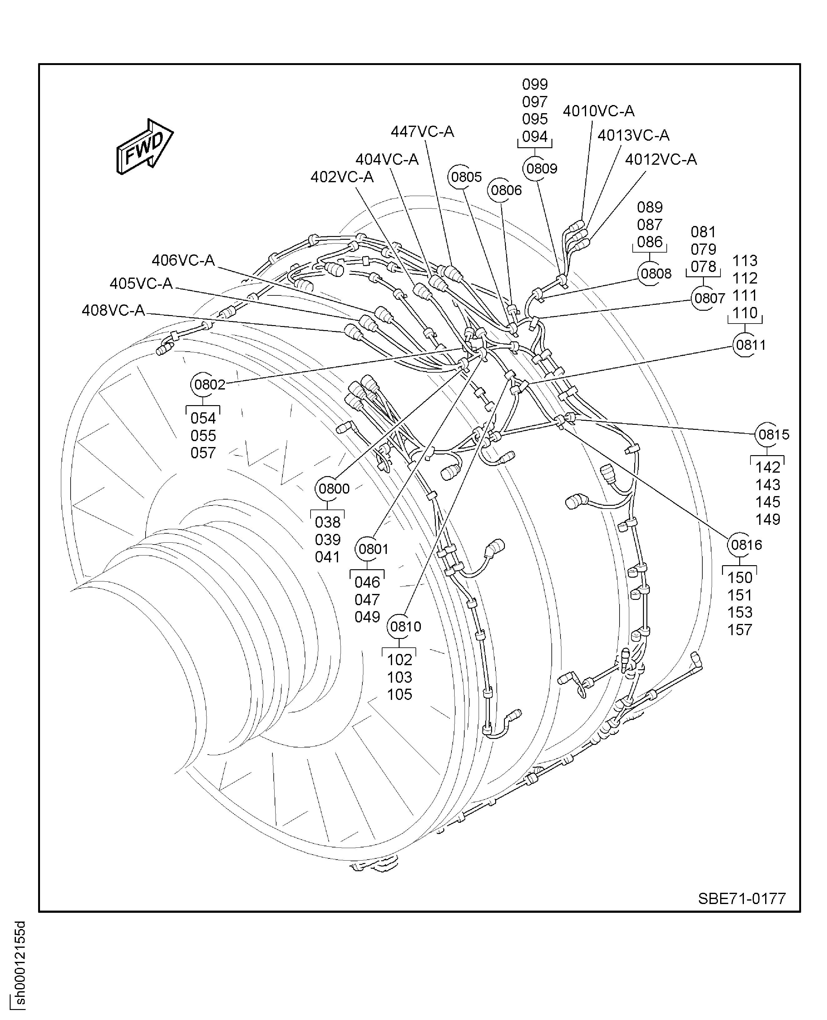 HARNESS EEC AND IGNITION SUPPLY