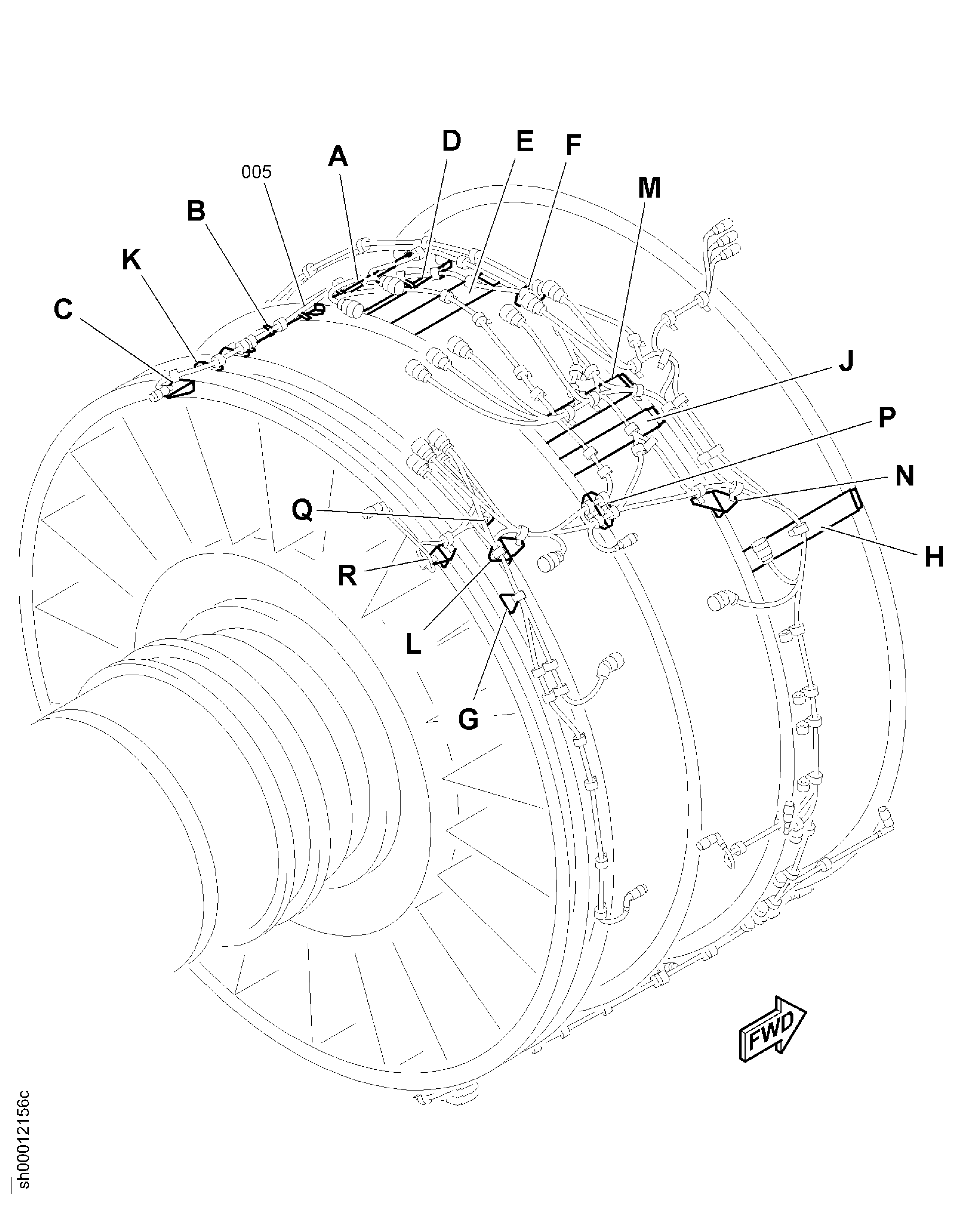 HARNESS EEC AND IGNITION SUPPLY