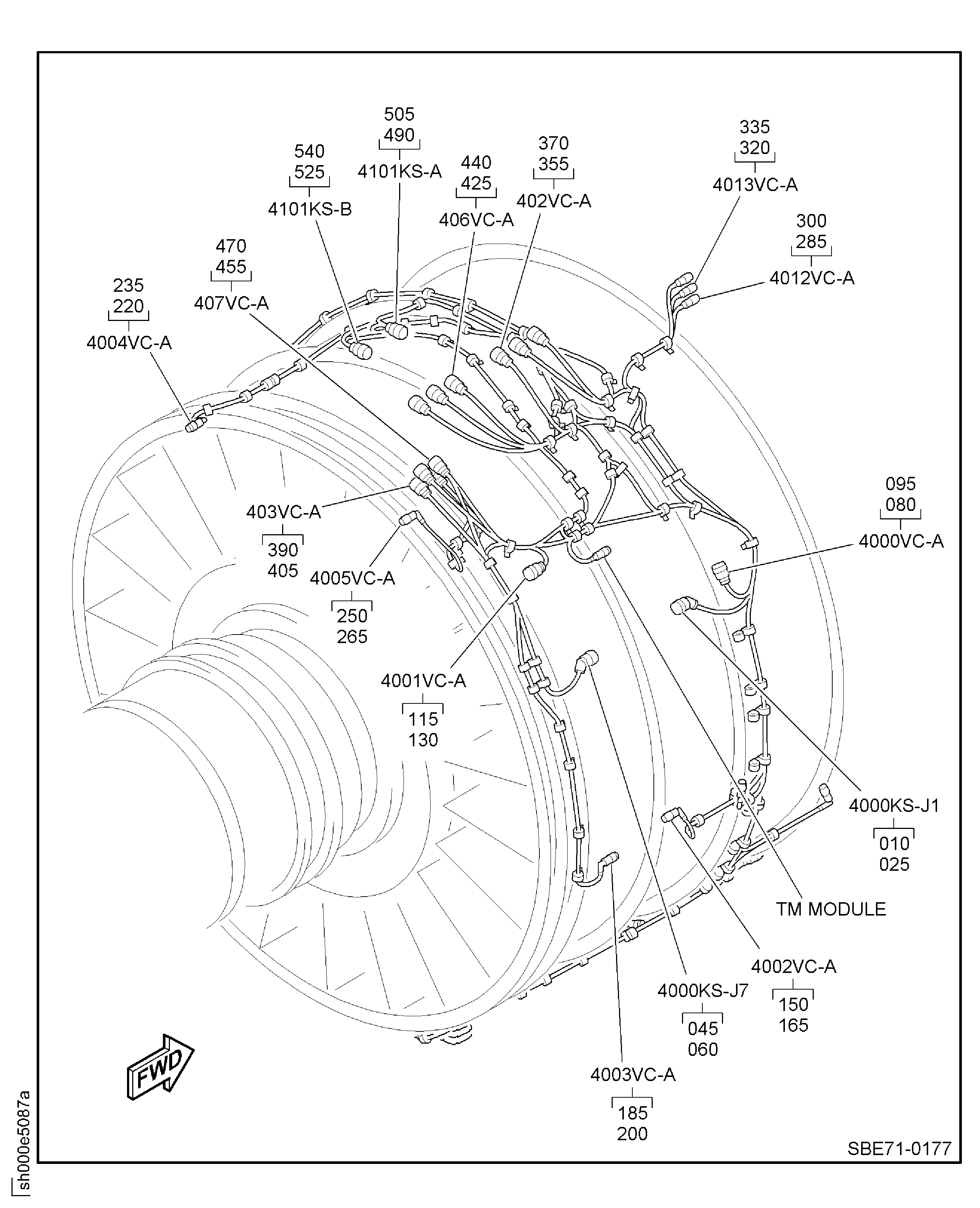 HARNESS EEC AND IGNITION SUPPLY