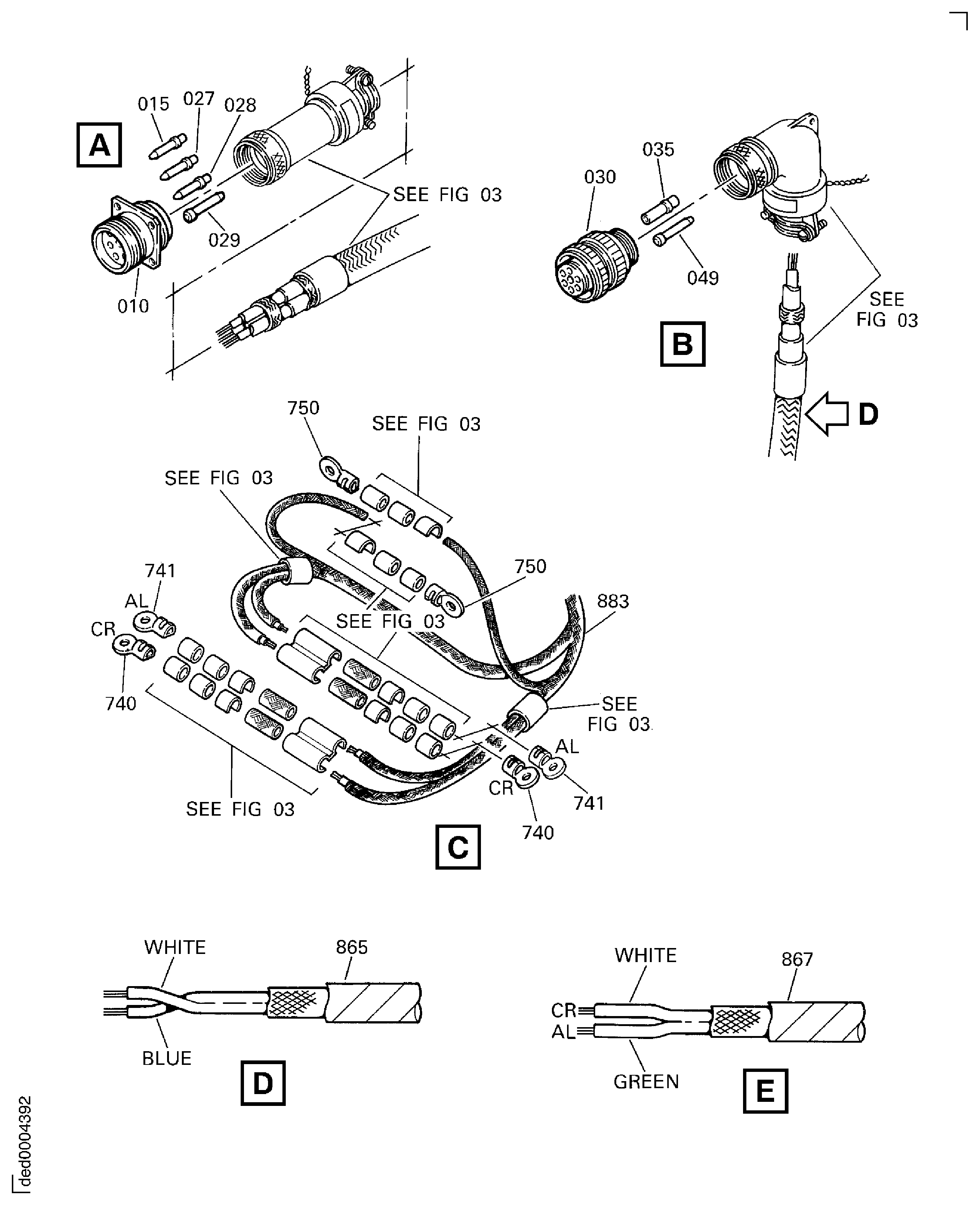 EEC LINK HARNESS CORE
