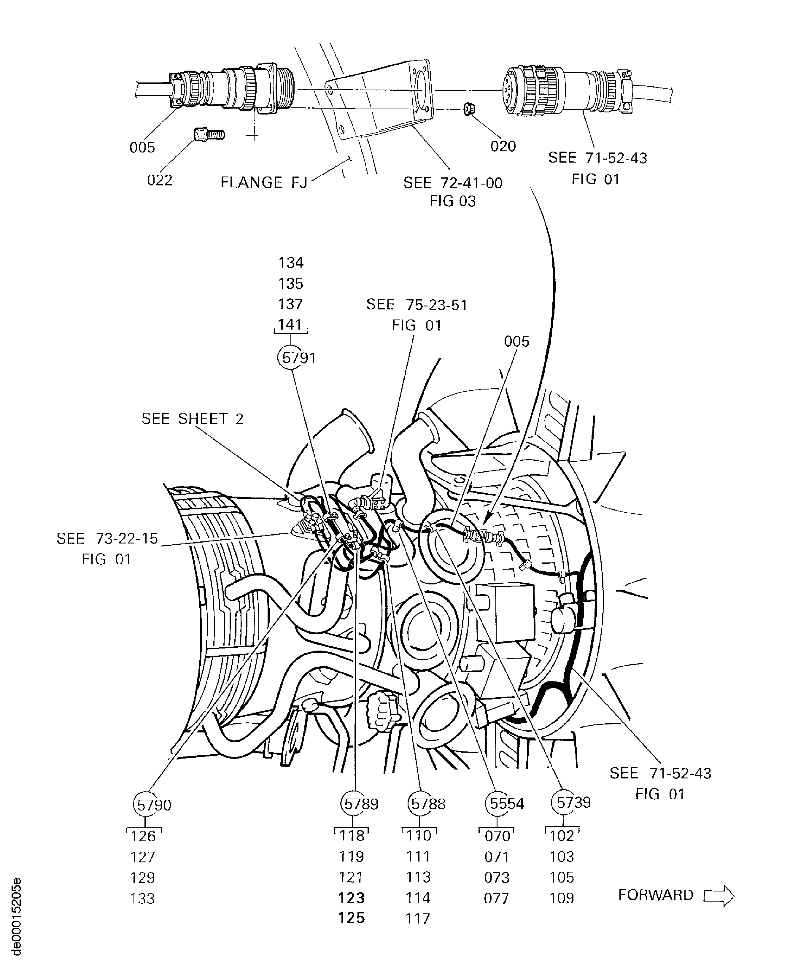 EEC LINK HARNESS CORE