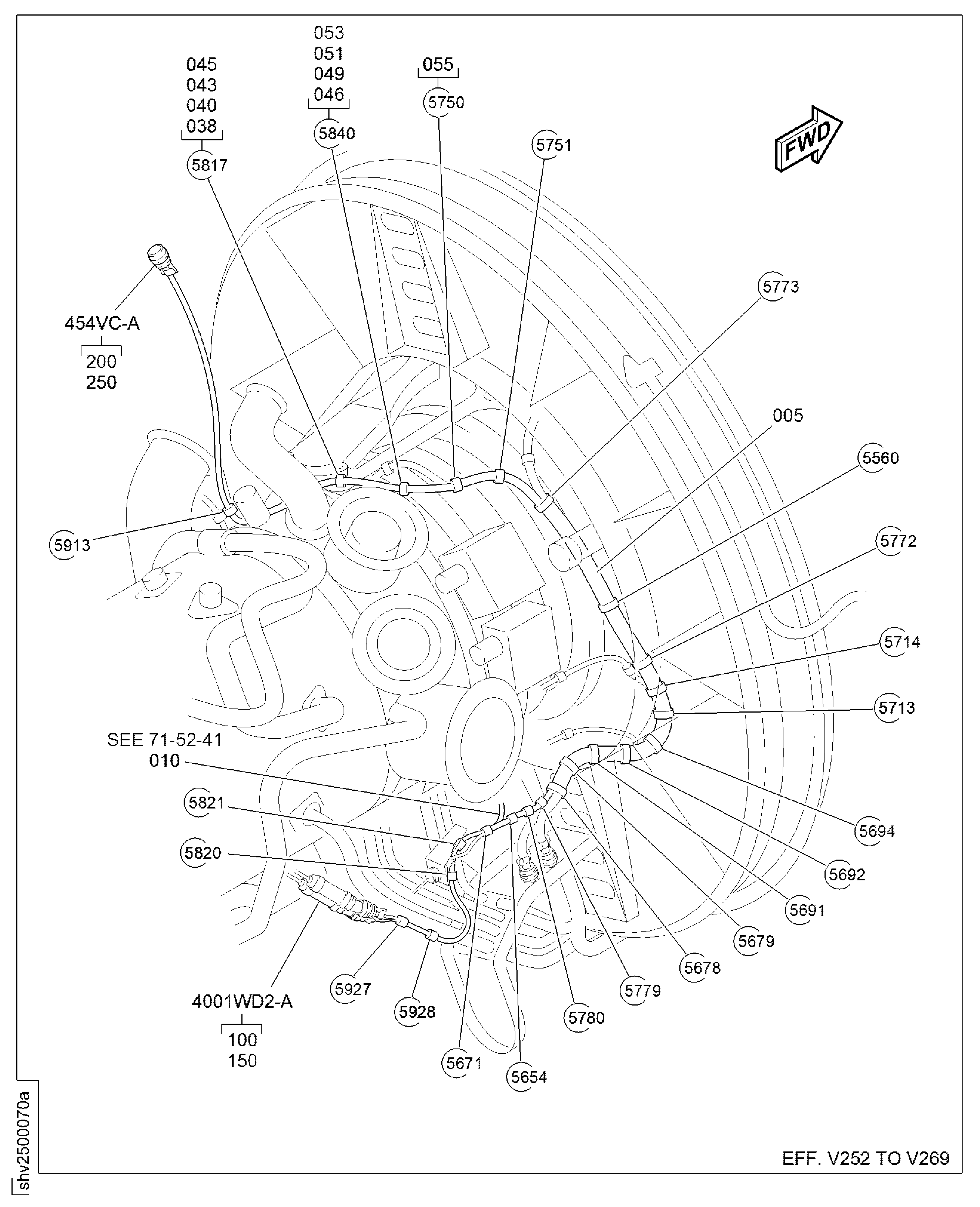 HARNESS FIRE DETECTION (SYS B)