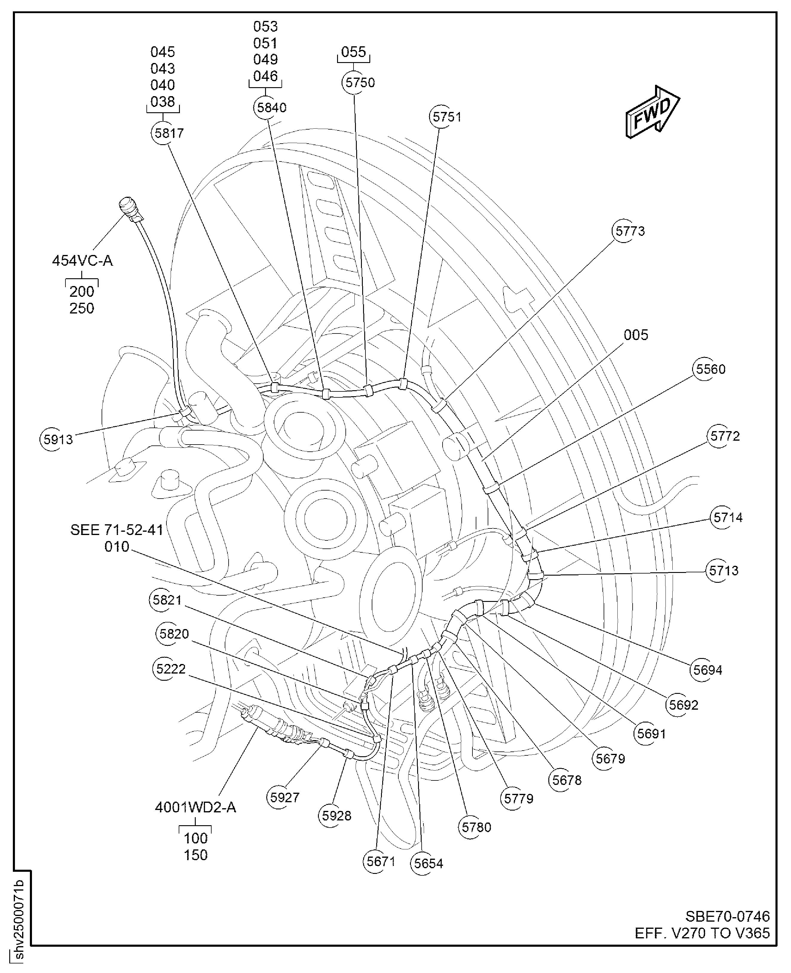 HARNESS FIRE DETECTION (SYS B)