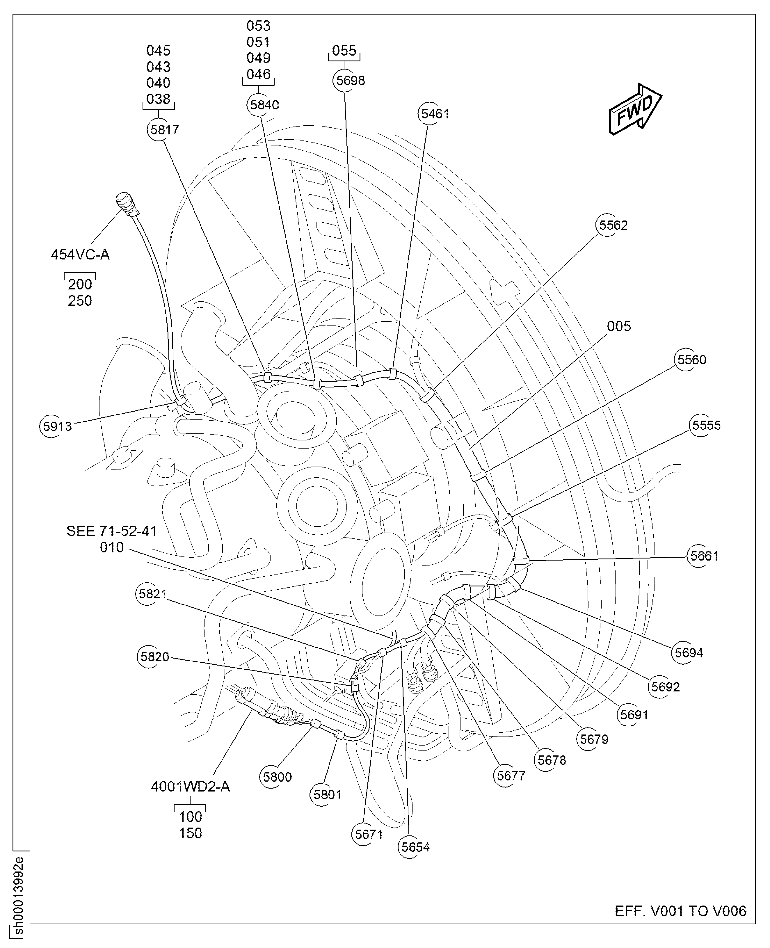 HARNESS FIRE DETECTION (SYS B)