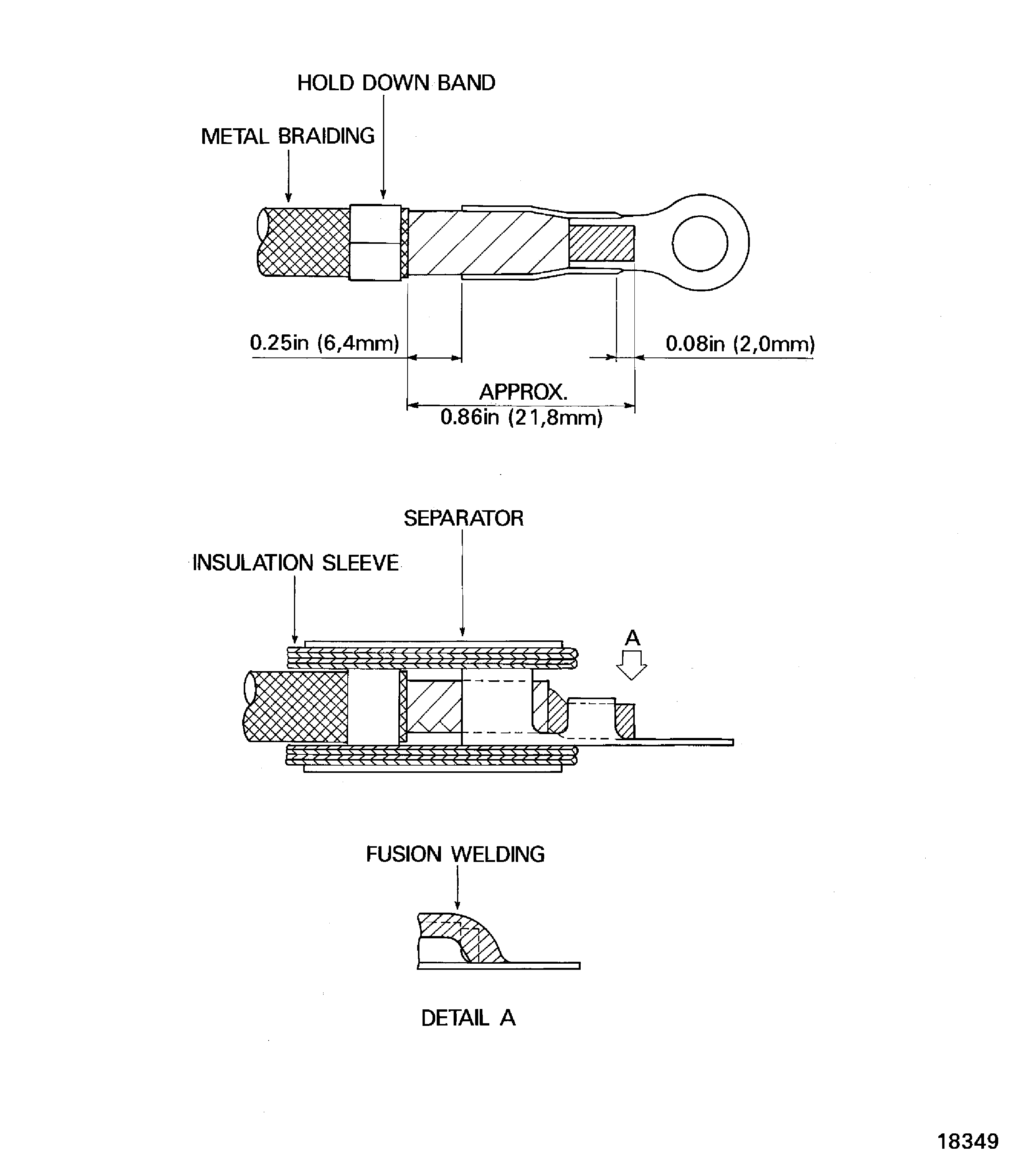 Installation Of The Alumel/Chromel Terminal