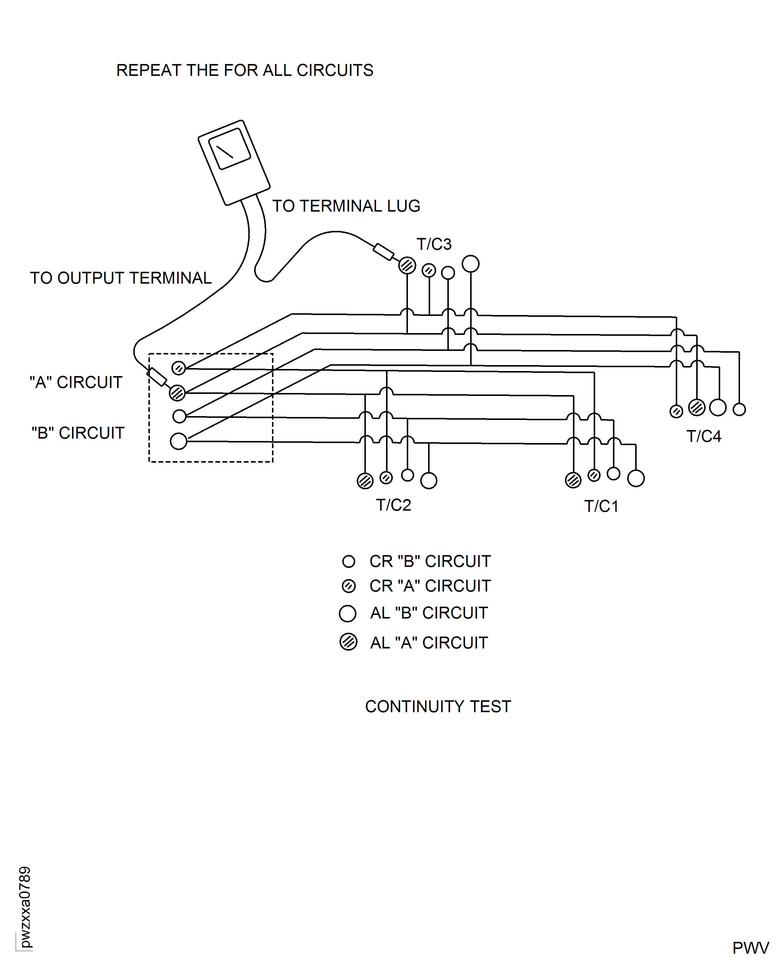 EGT Harness And Junction Box Continuity Test