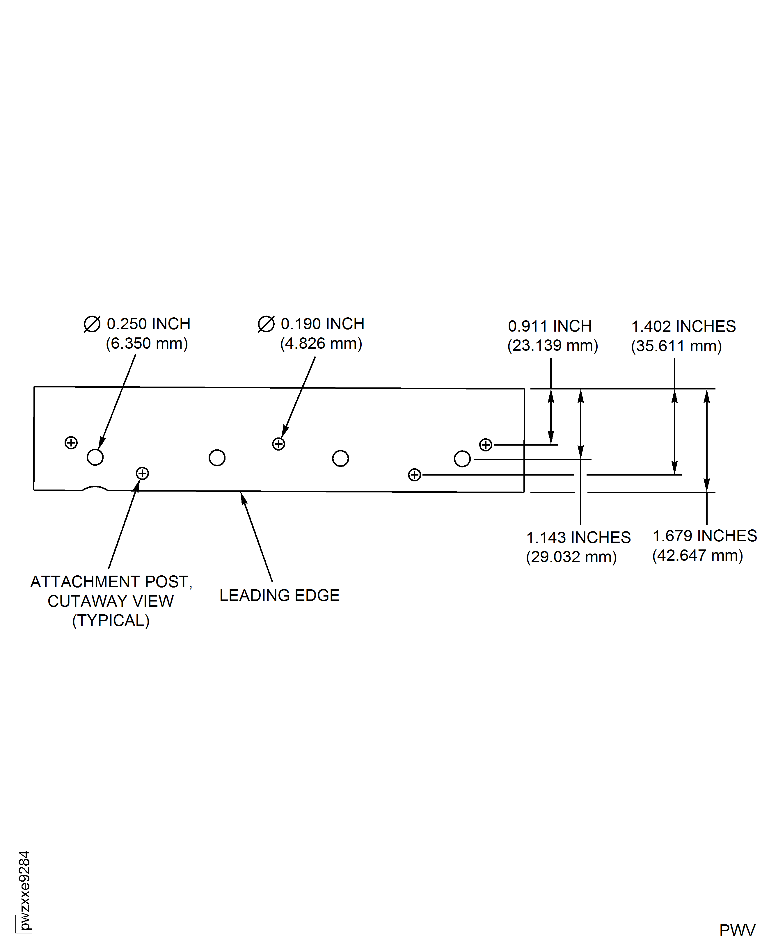 Combustion Chamber Outer Liner Row 2
