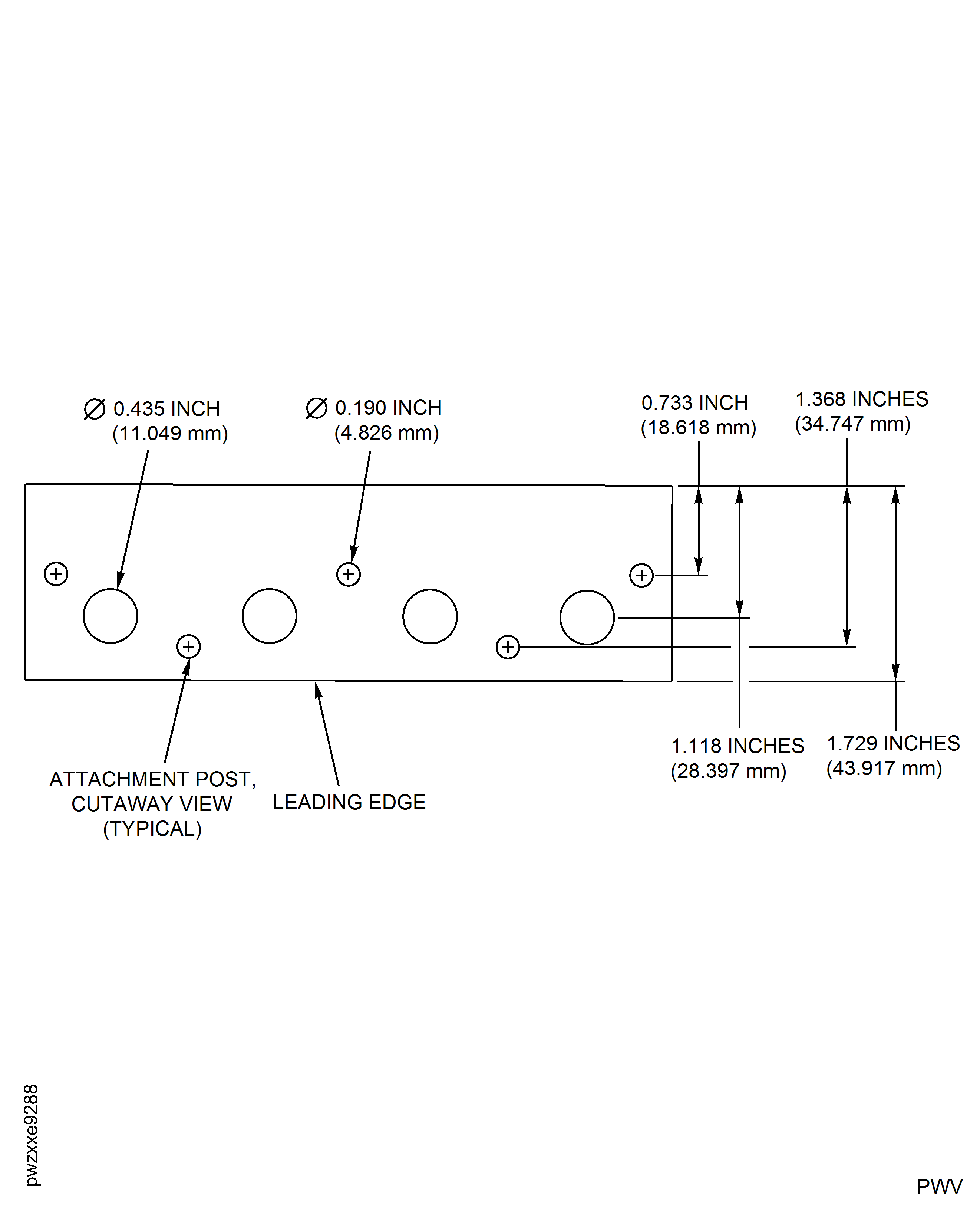 Combustion Chamber Inner Liner Row 3