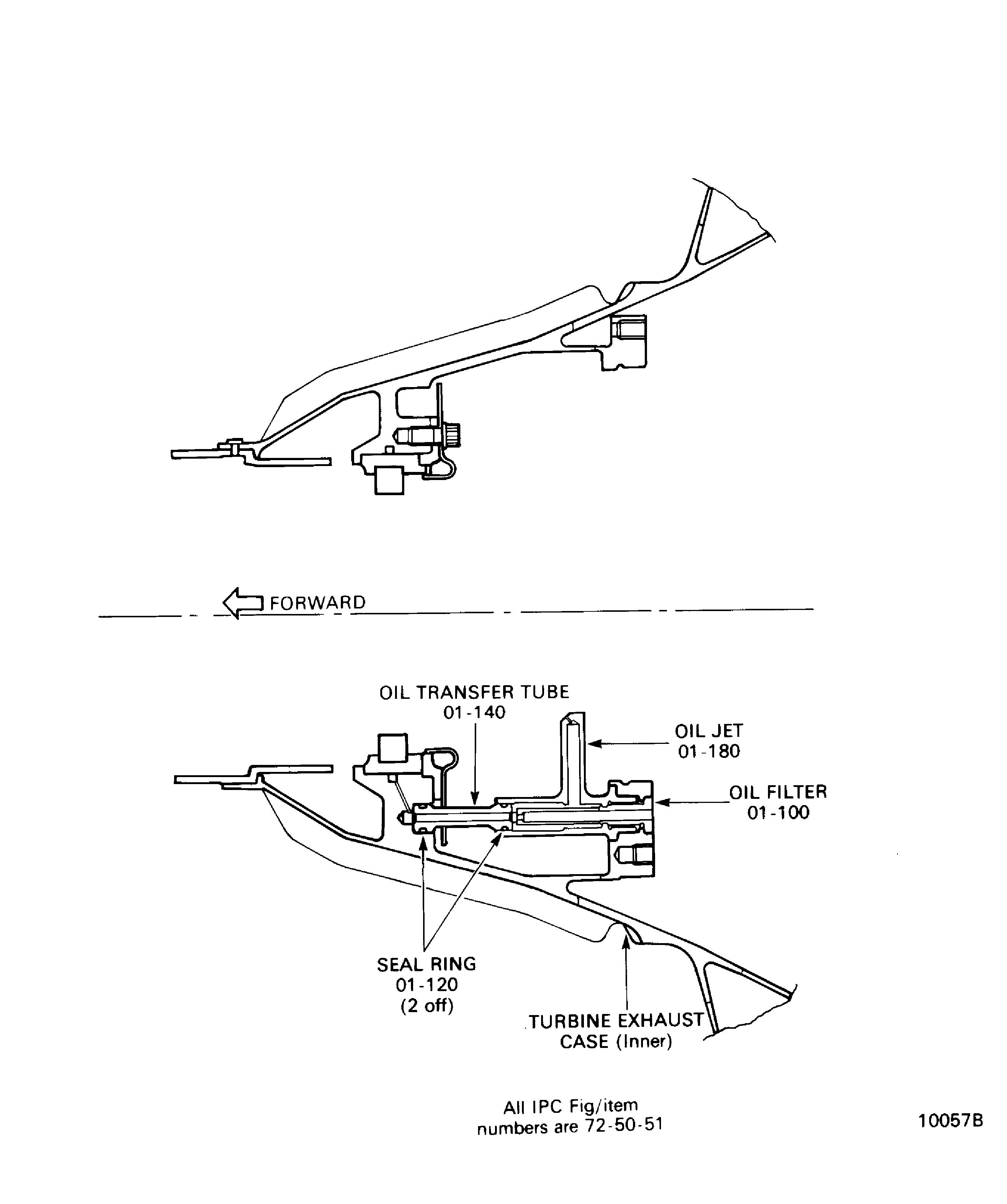 Remove the Oil Jet and Filter of the No.5 Bearing