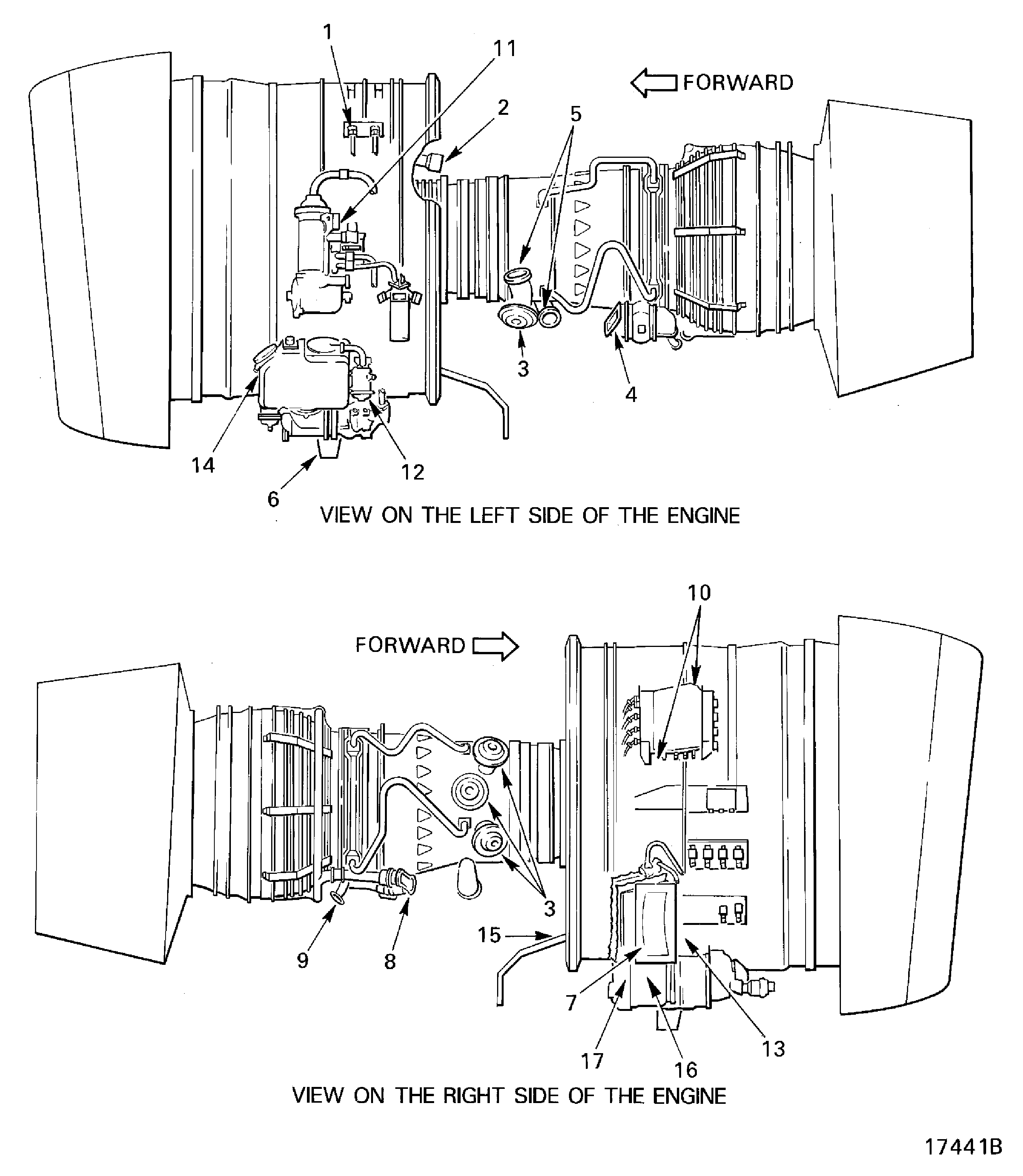 Blank demountable power plant and quick engine change unit