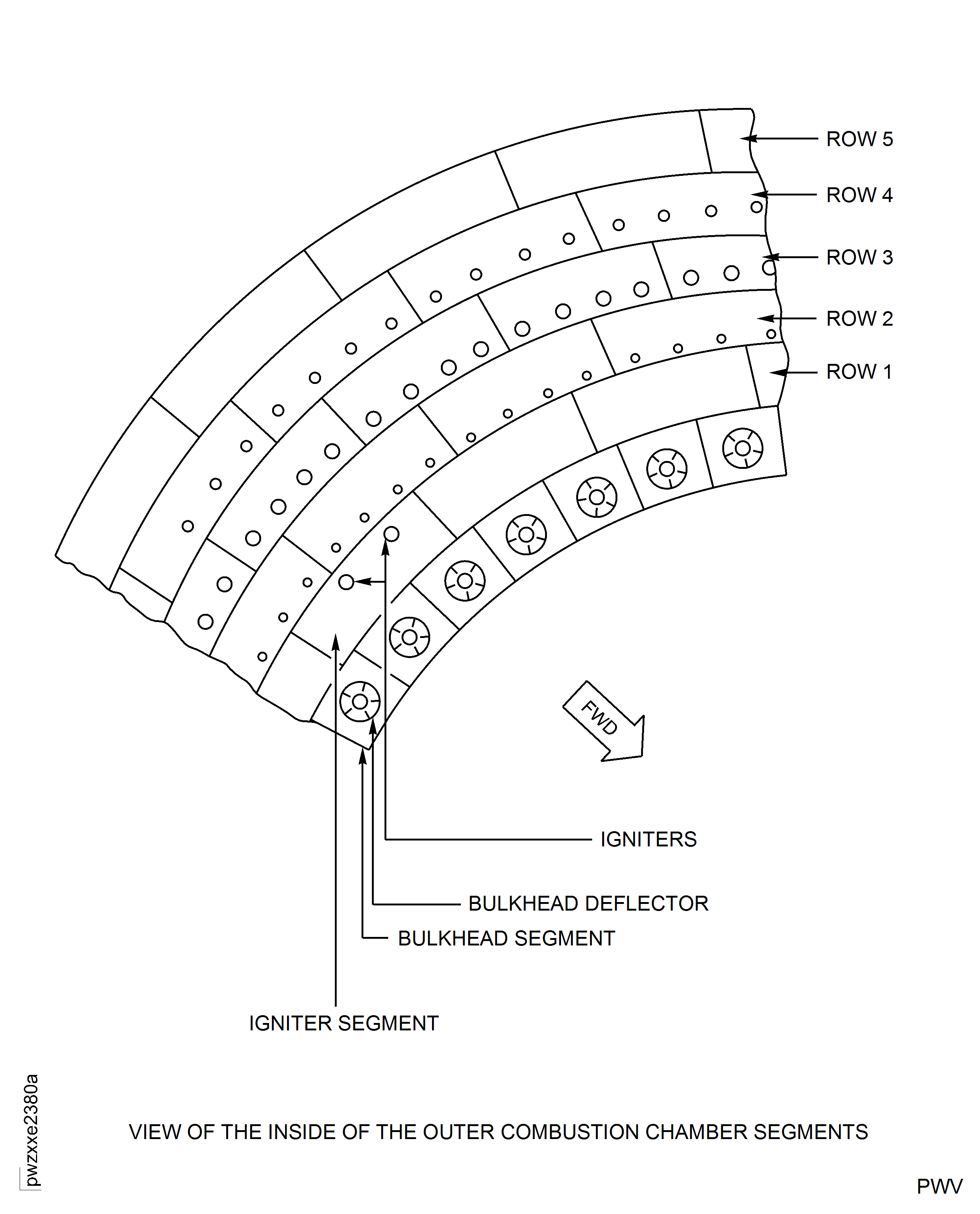 Outer Combustion Chamber Liner Dimensions References