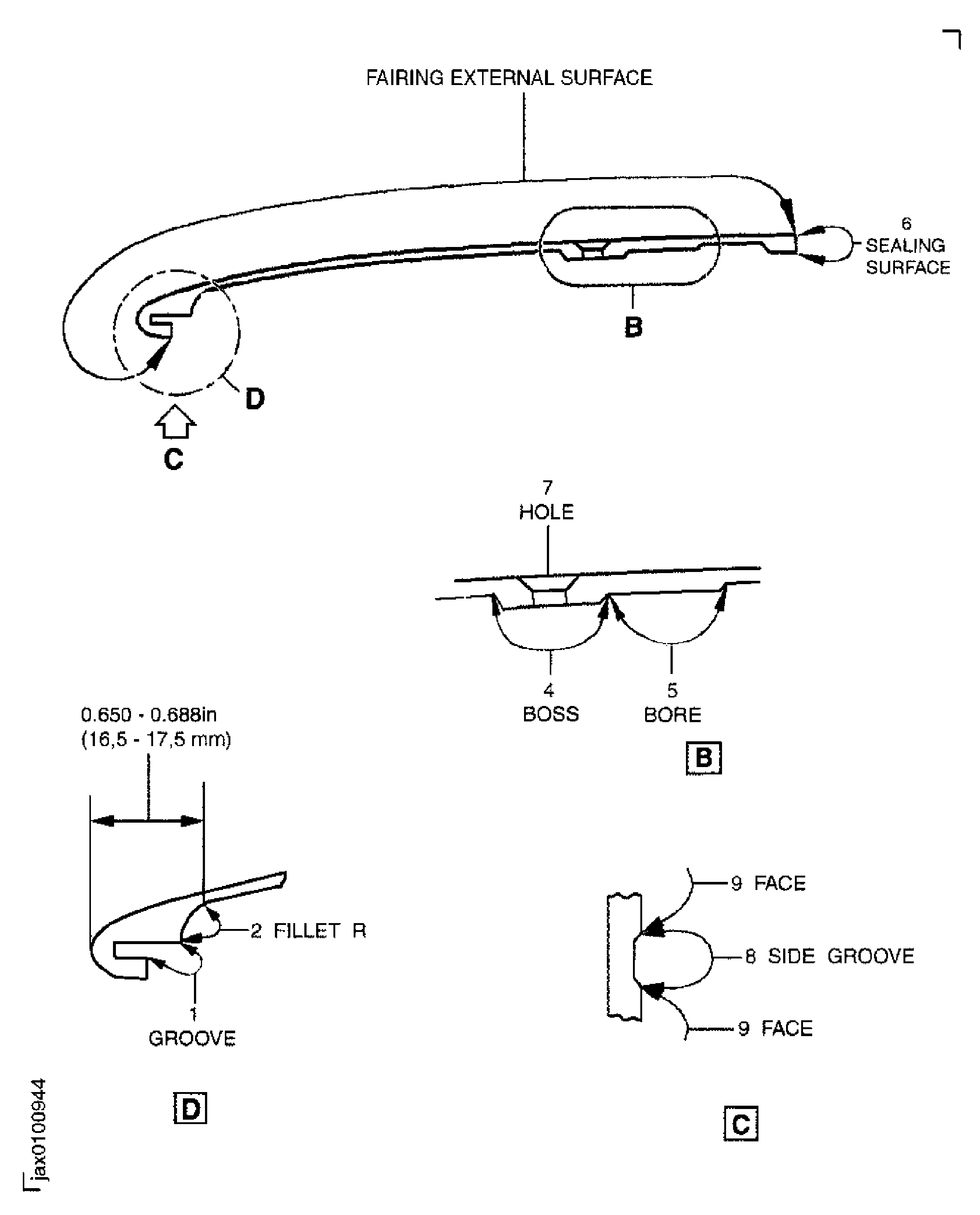 Inspection of the Splitter Fairing