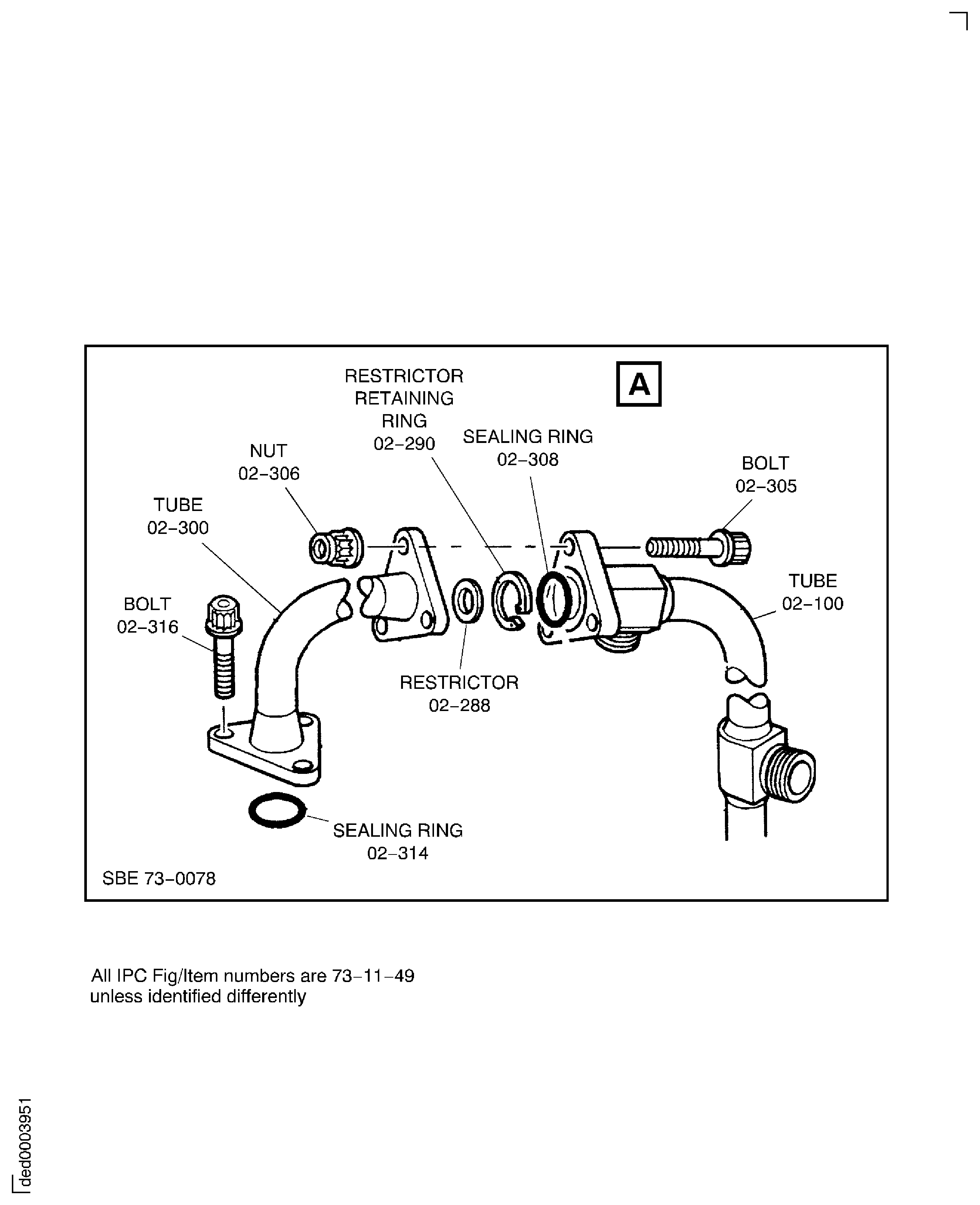Remove the Tubes 117 and 172, the Fuel System Subes