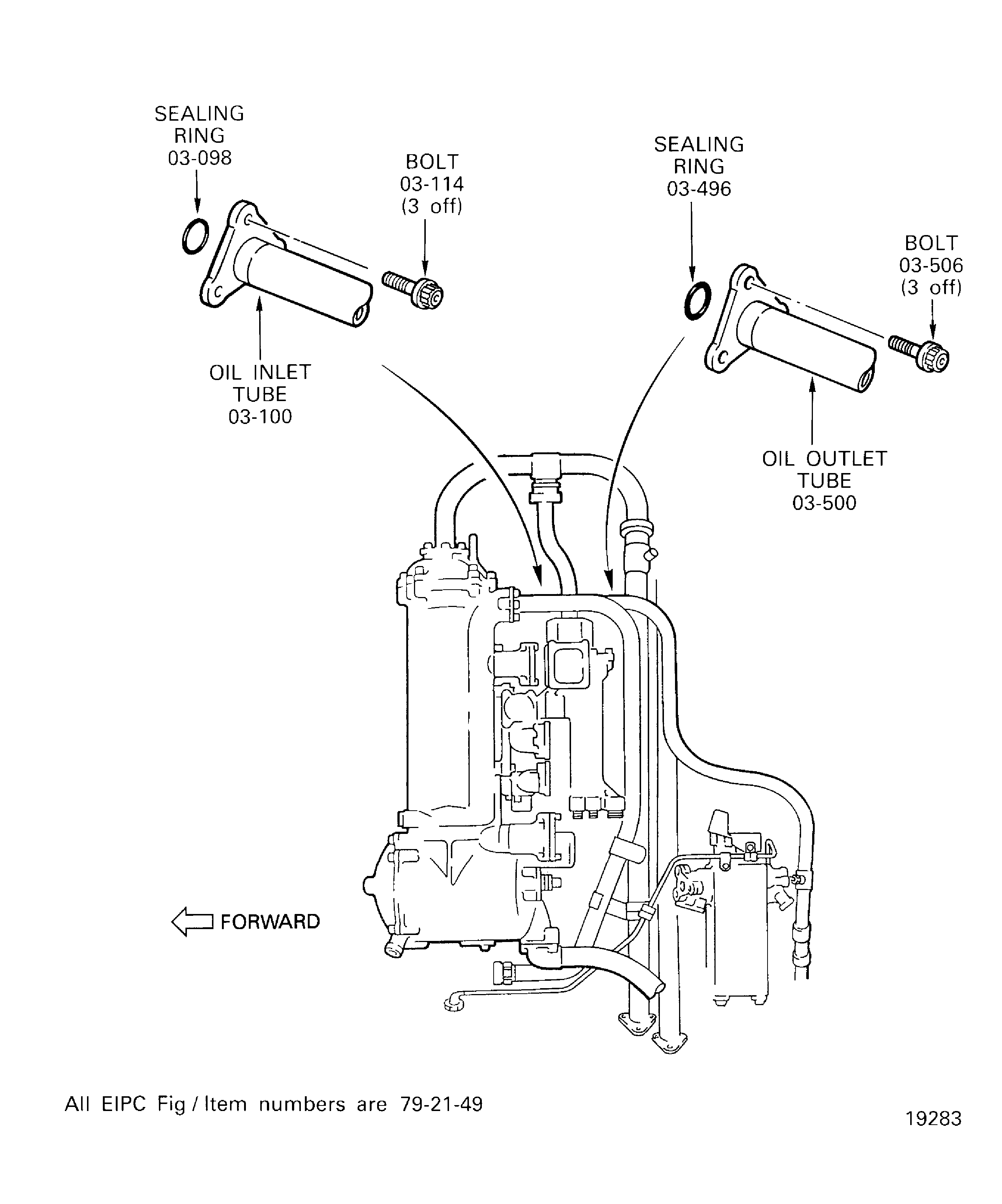 Fuel cooled oil cooler