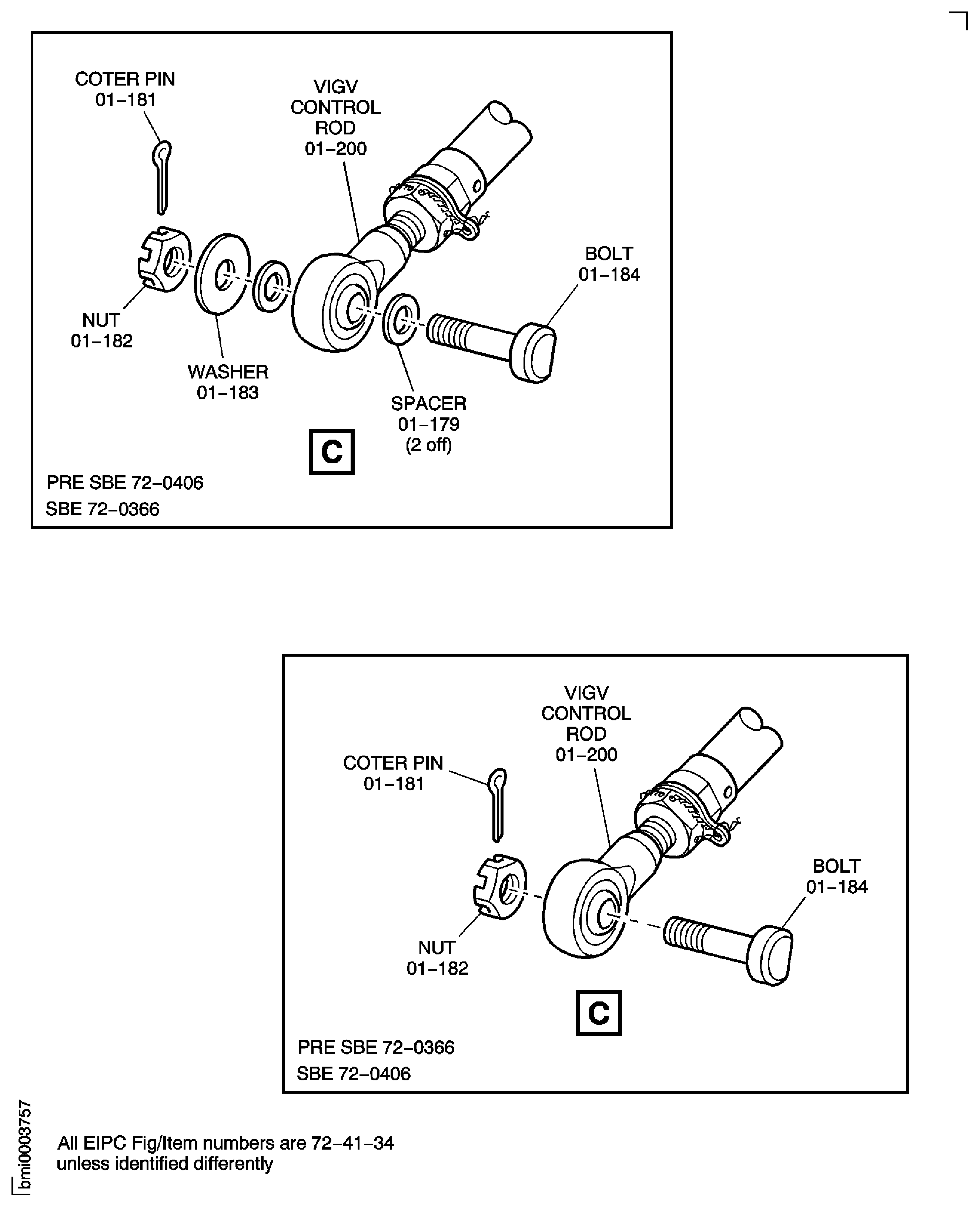 SBE 72-0366 and SBE 72-0406: VSV Crankshaft and Unison Rings