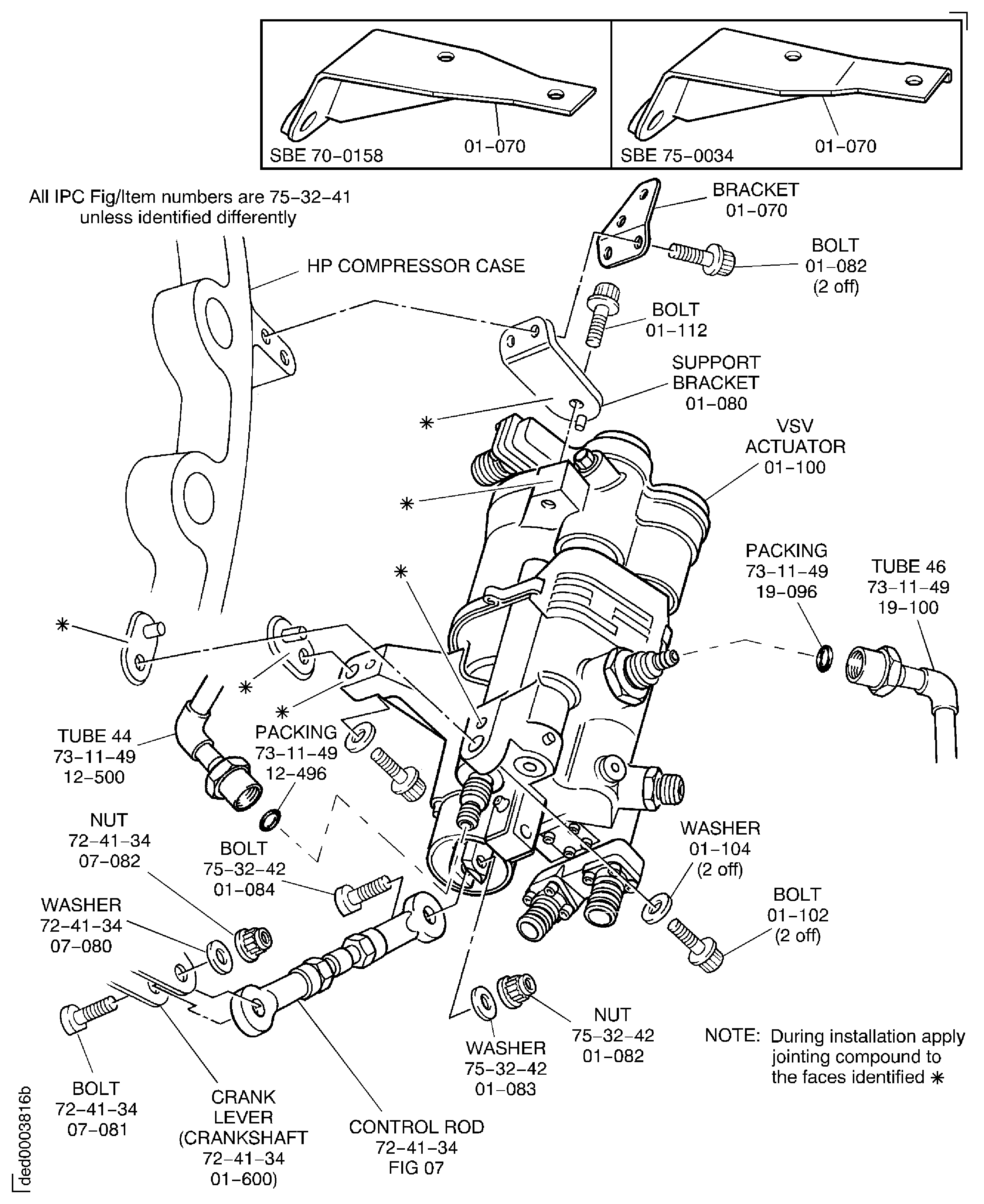 Remove the VSV actuator