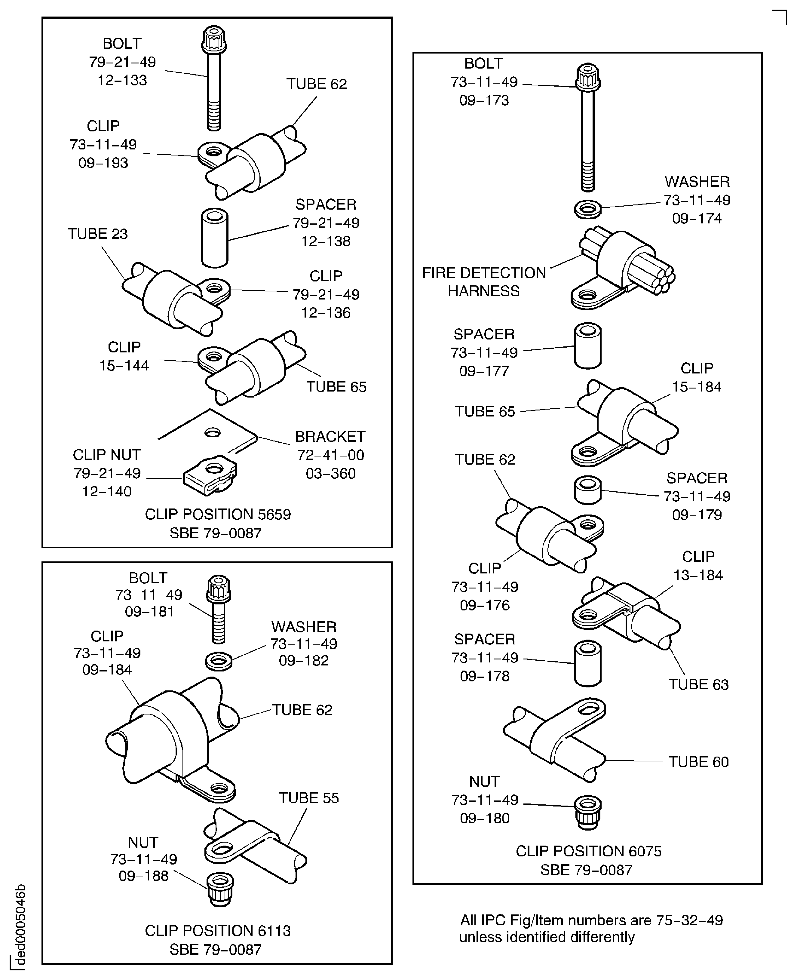 Install Tube 62, the Fuel Distribution Feed Tube