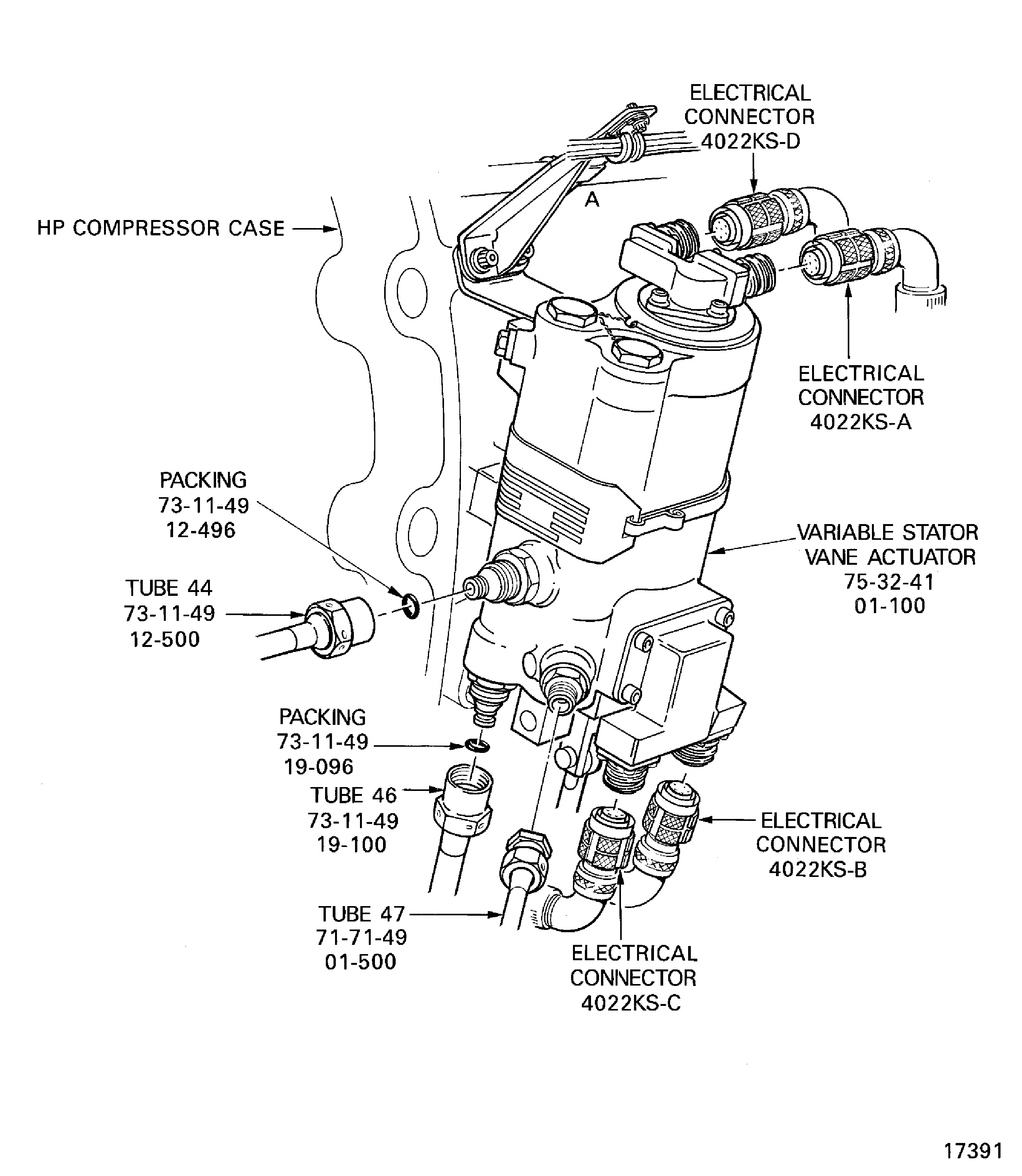 Remove the VSV Actuator