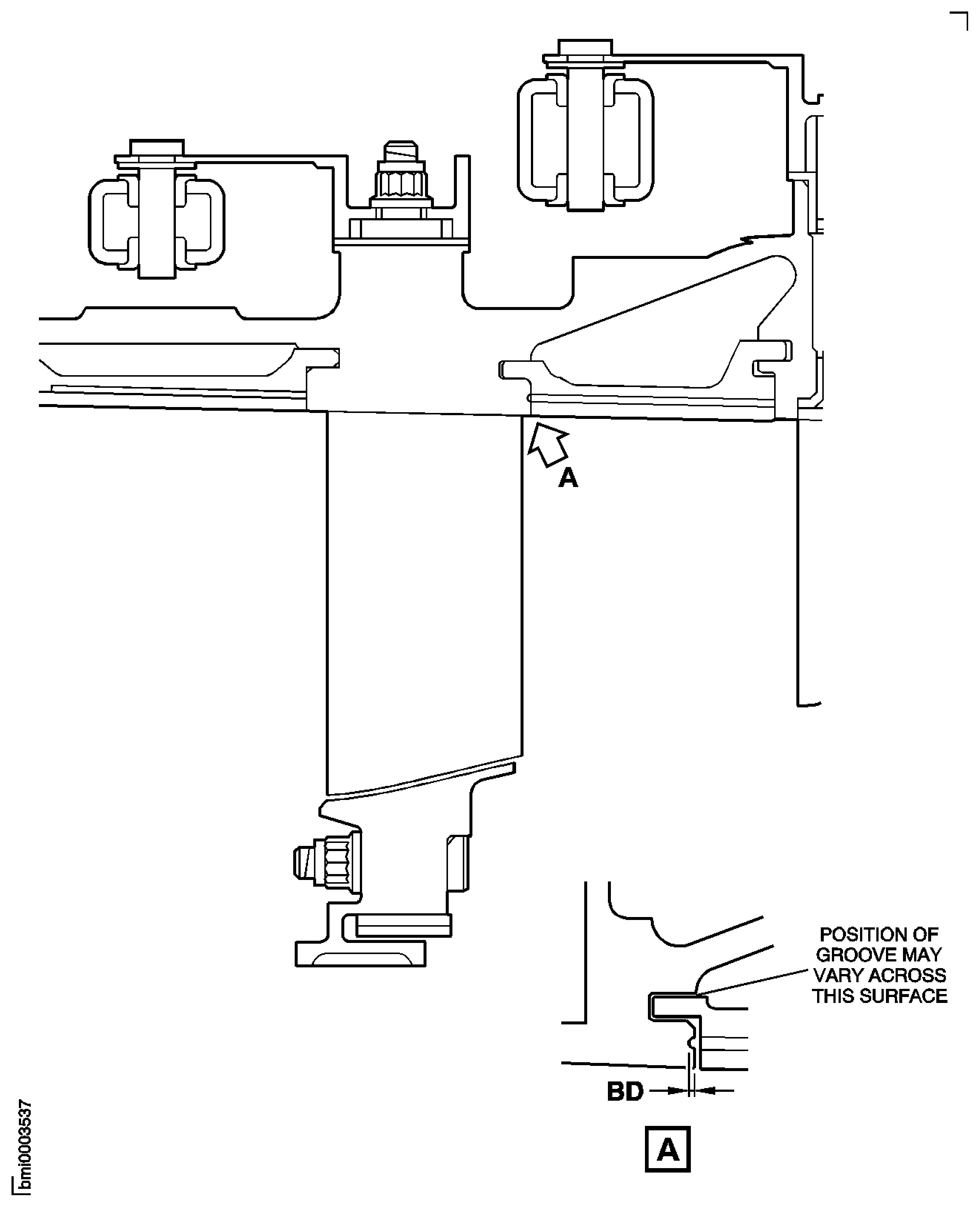 Split Line Ring Slots Face (in Assembled Condition)