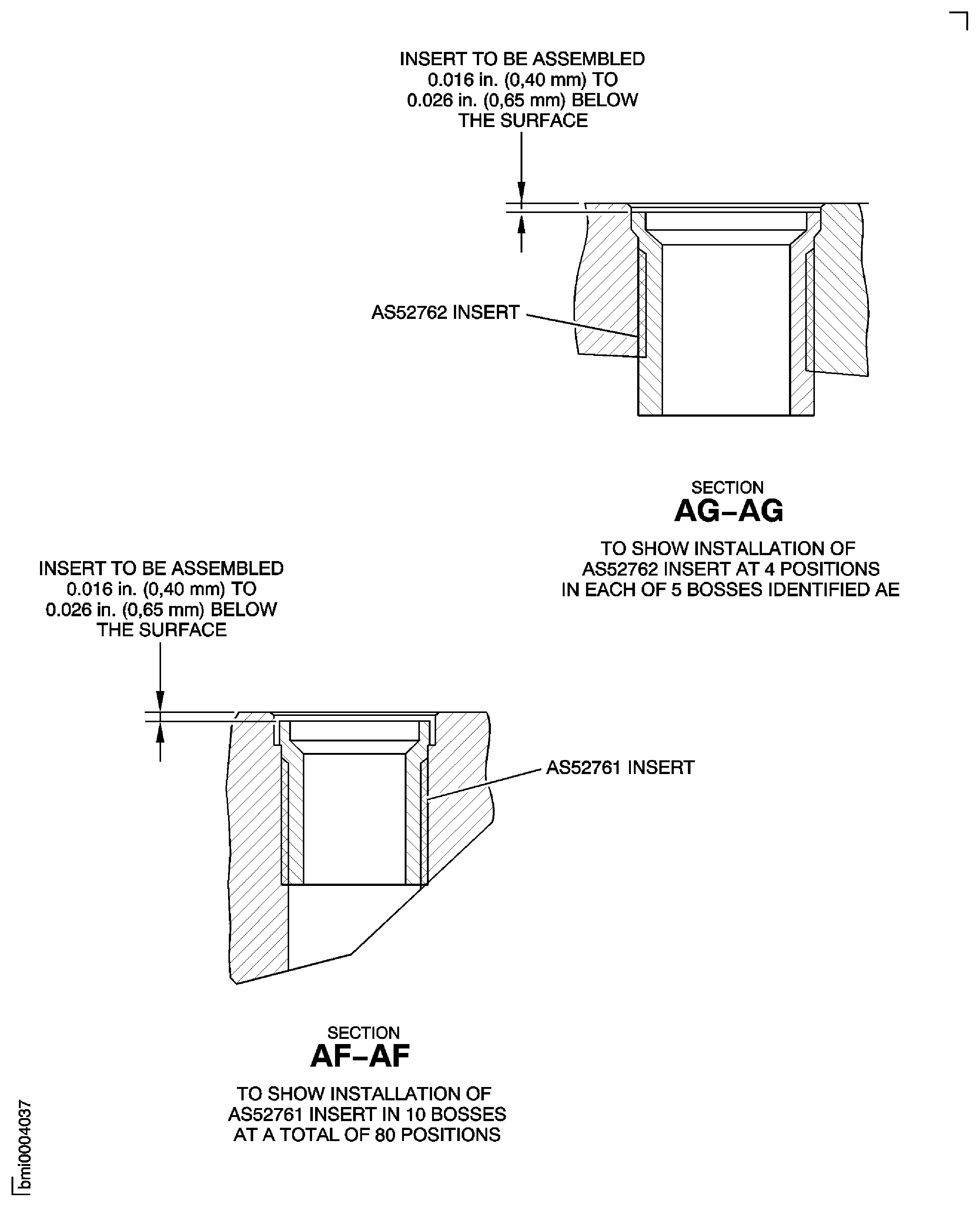 Repair Details and Dimensions - Assembly B
