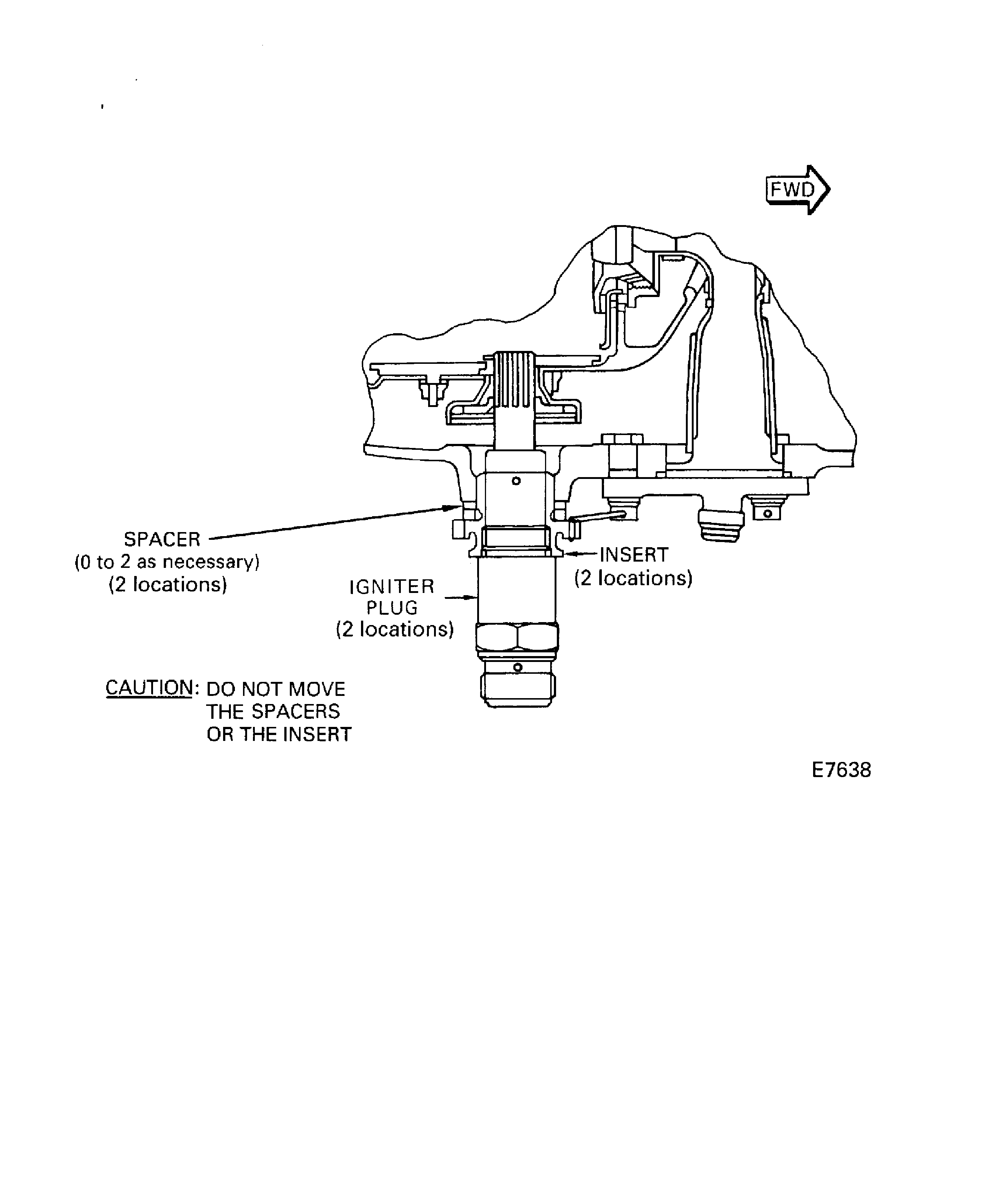 Remove the igniter plugs