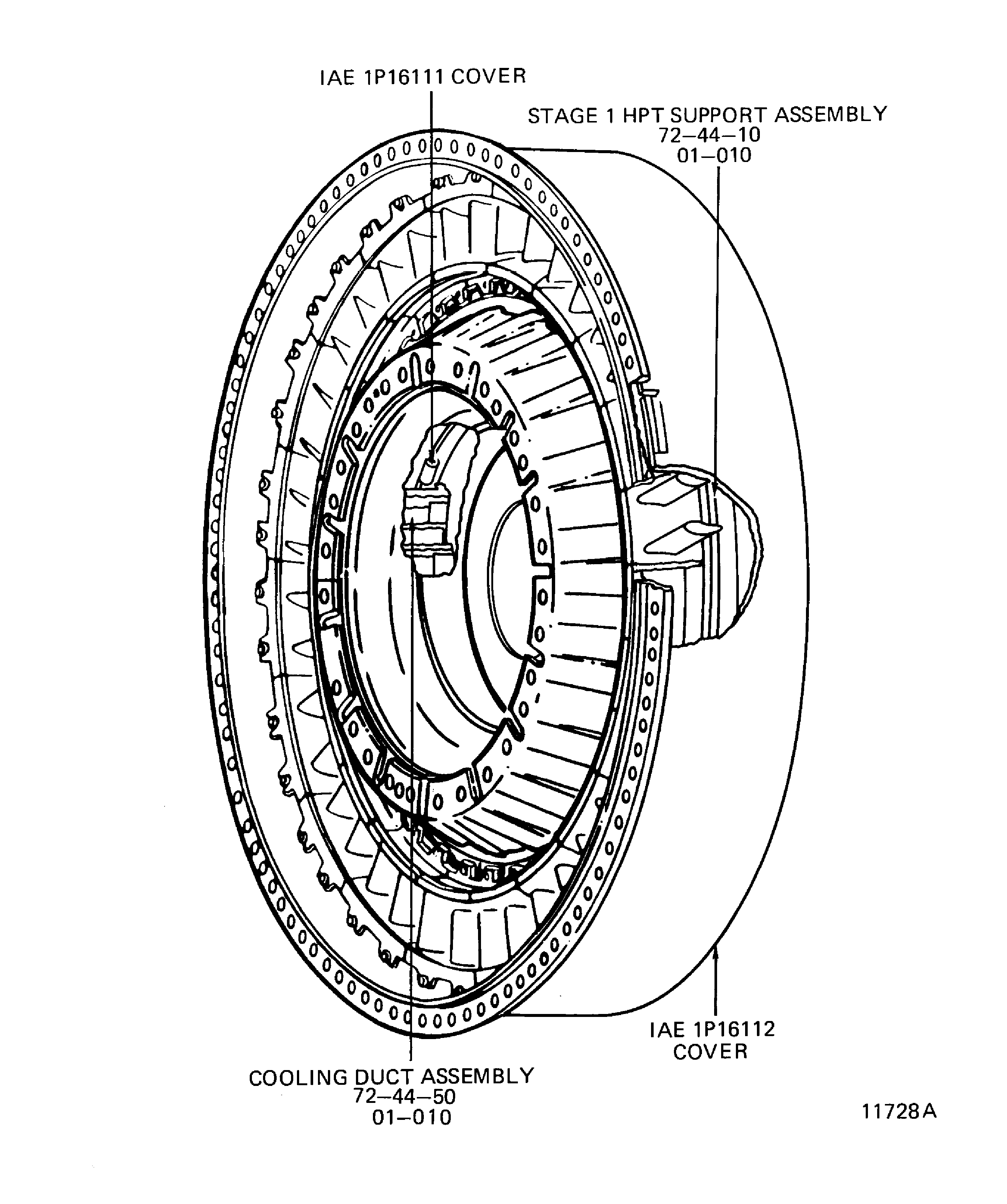 The IAE 1P16111 and IAE 1P16112 Covers Installation
