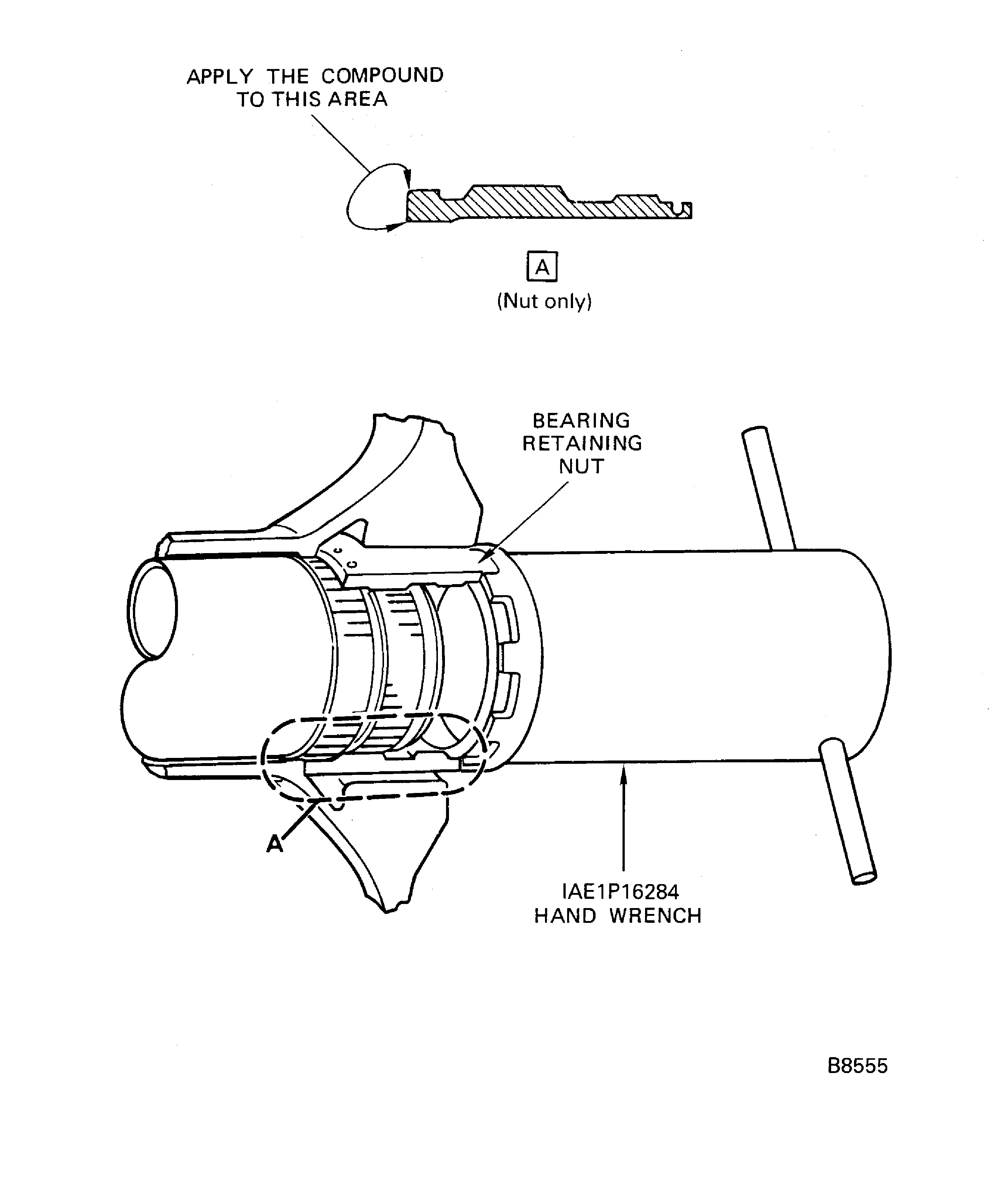 Bearing Retaining Nut