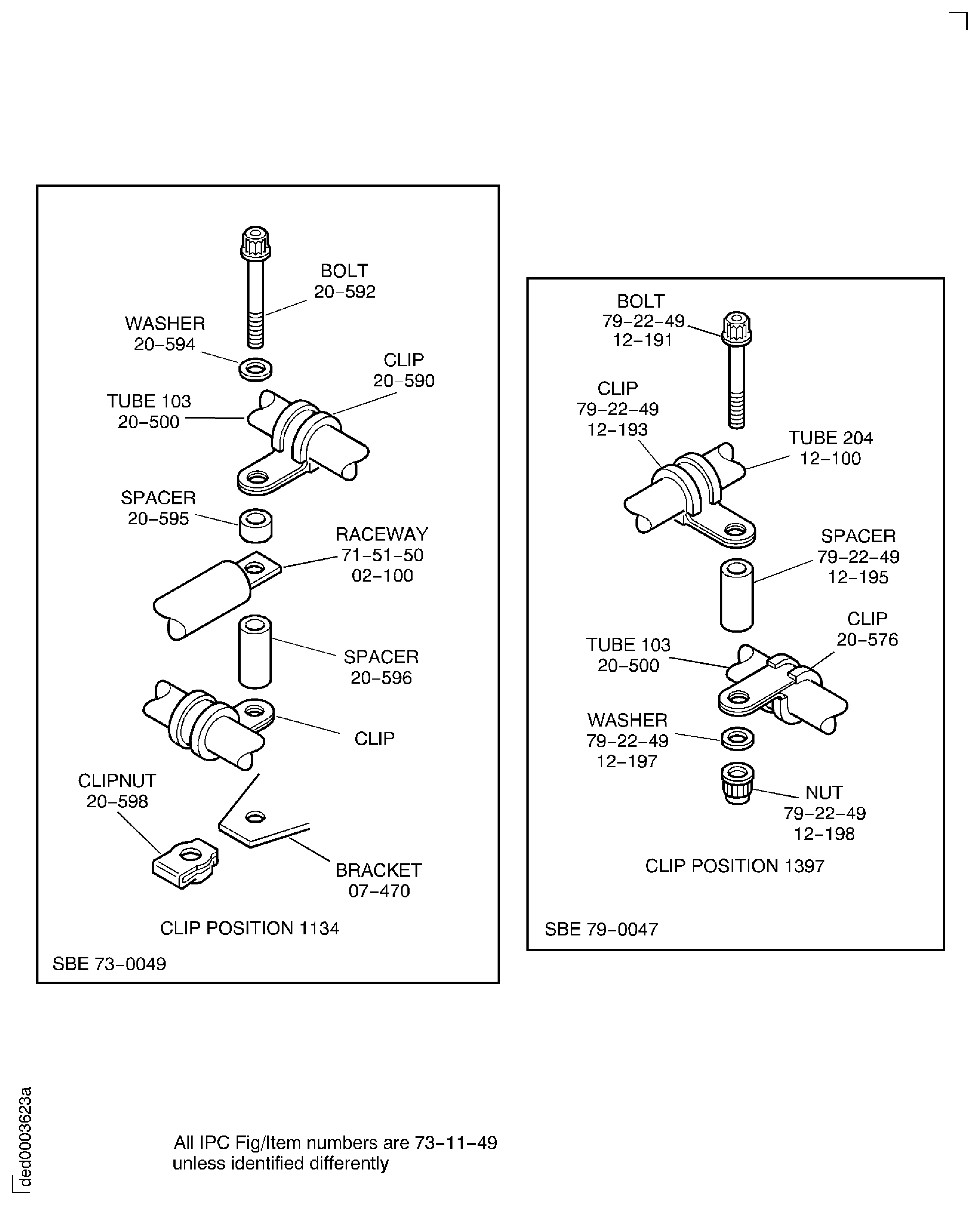 Remove the Fuel Servo Return Tube (103)