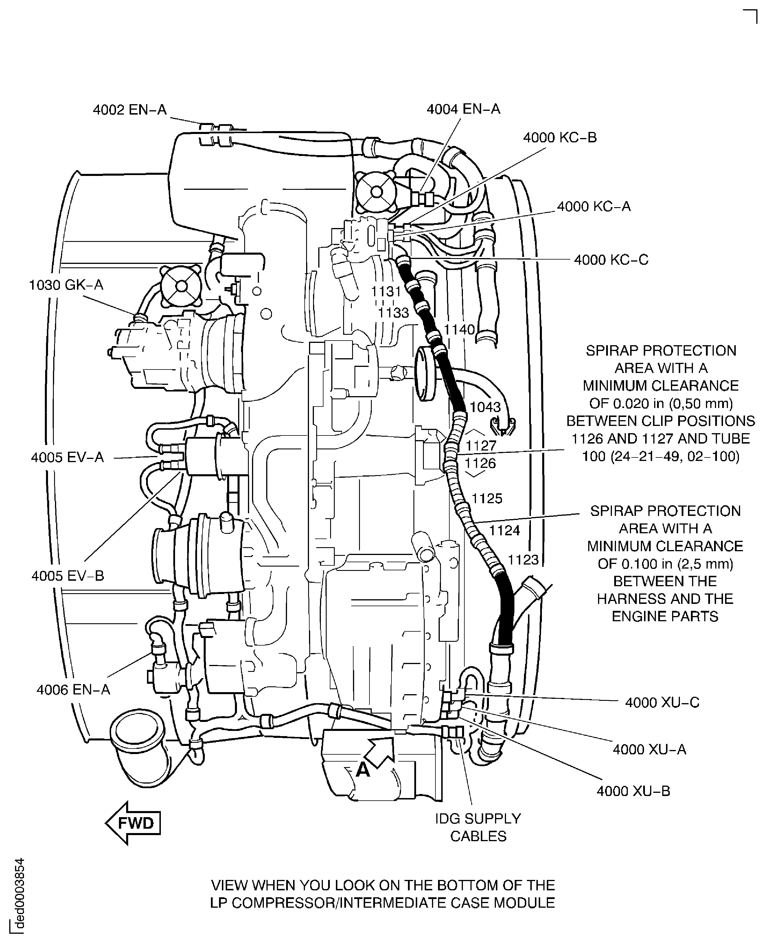Disconnect the Electrical Harness from the External Gearbox