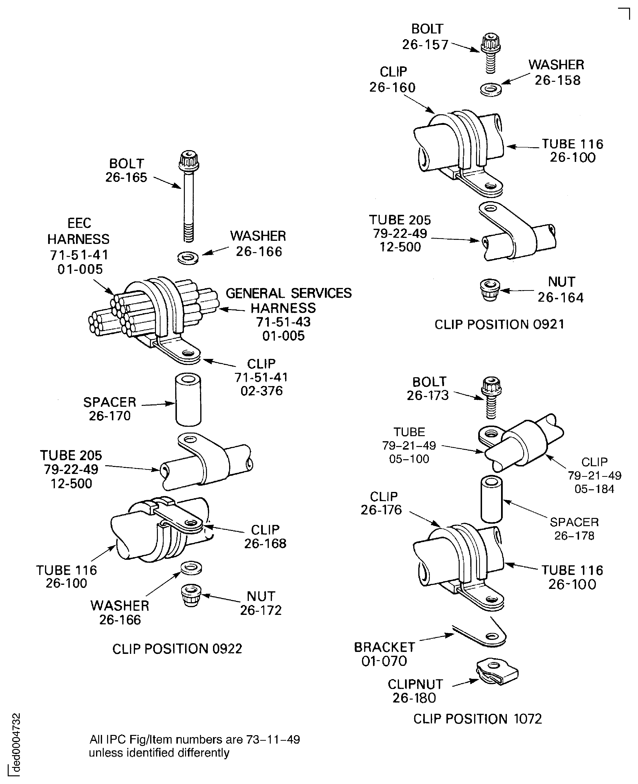 Remove the LP Fuel Tubes (102 and 116)