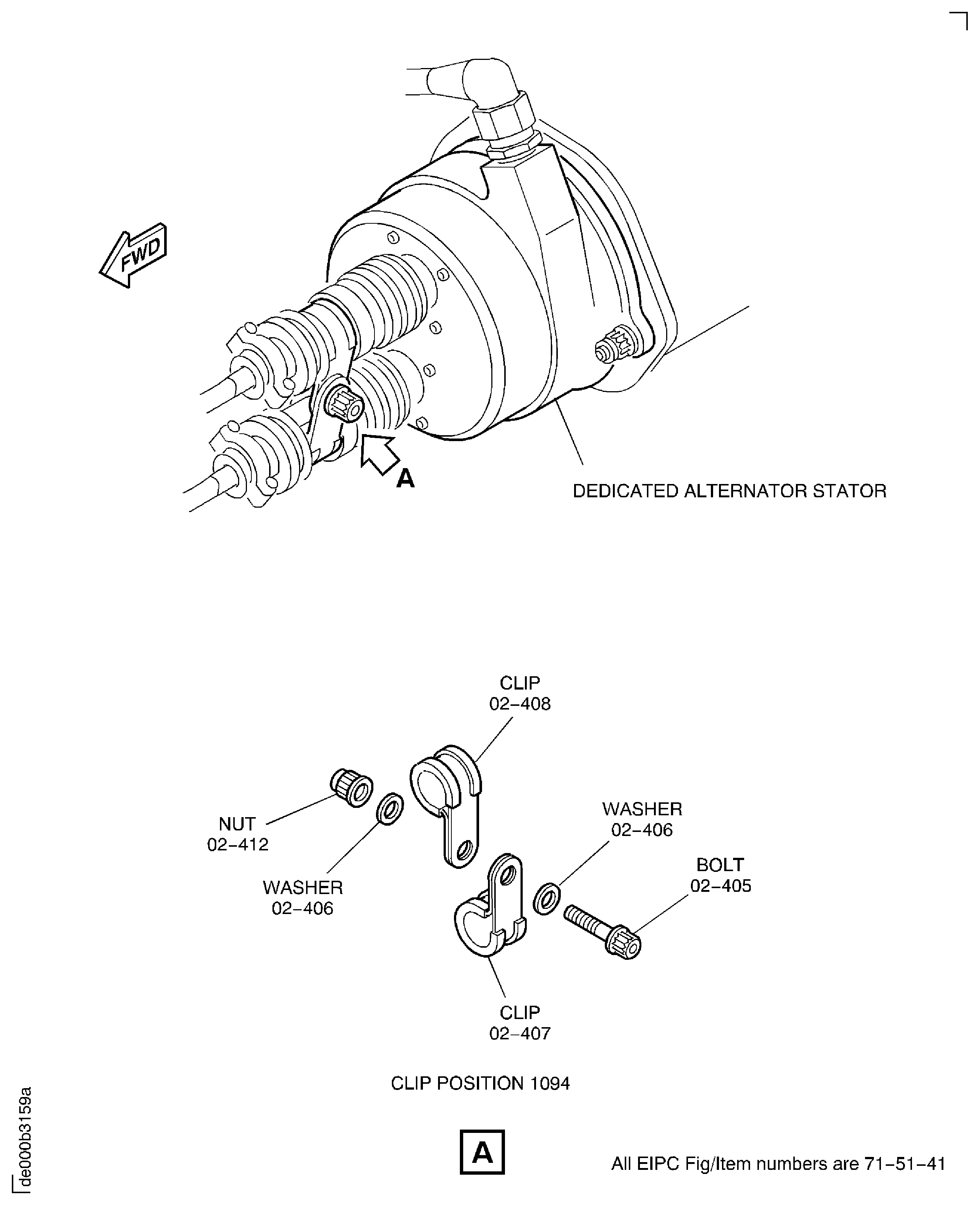 SBE 71-0063 and Pre SBE 71-0111: Remove the clips at the electrical connectors