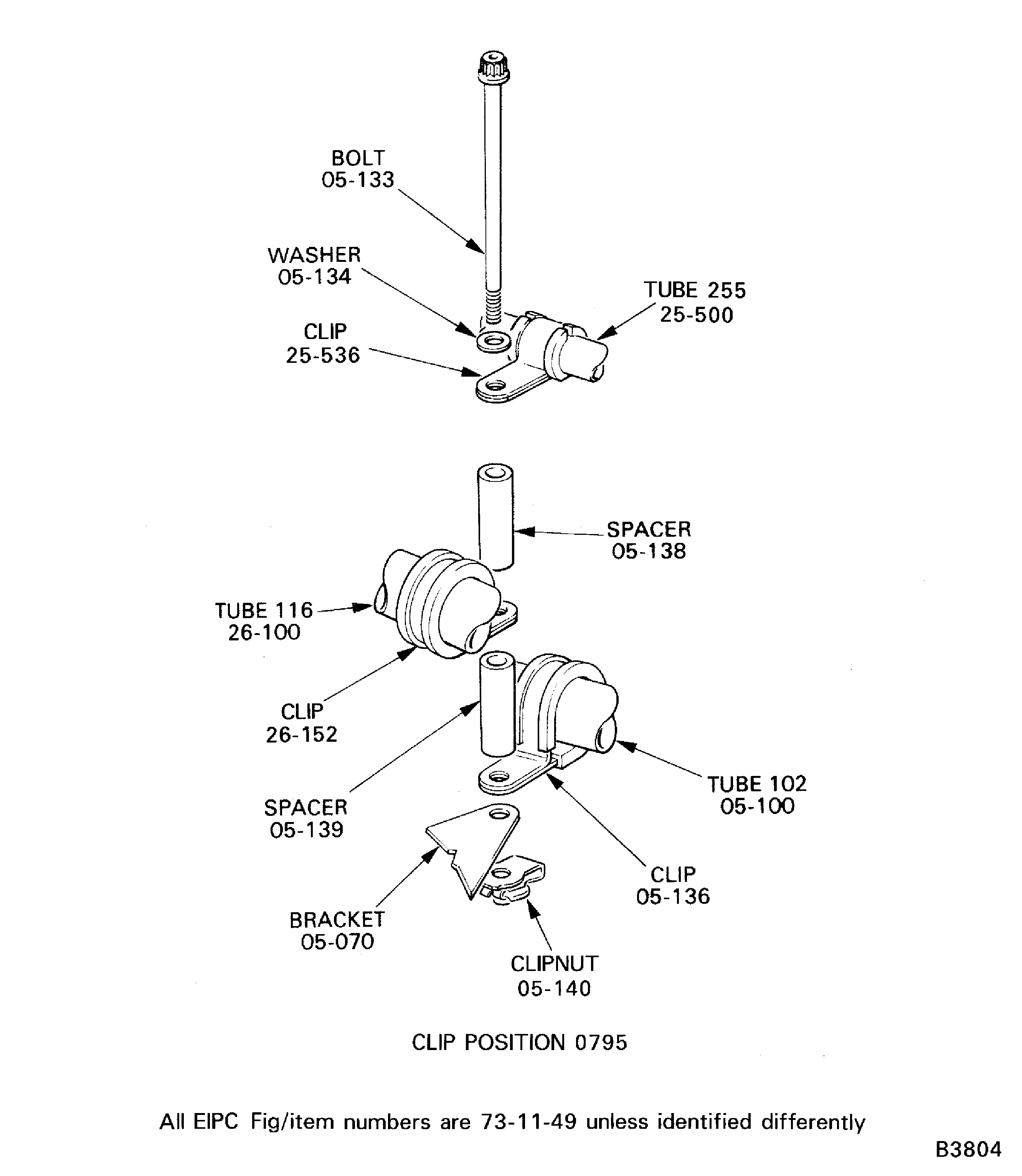 Remove the LP Fuel Tubes (102 and 116)