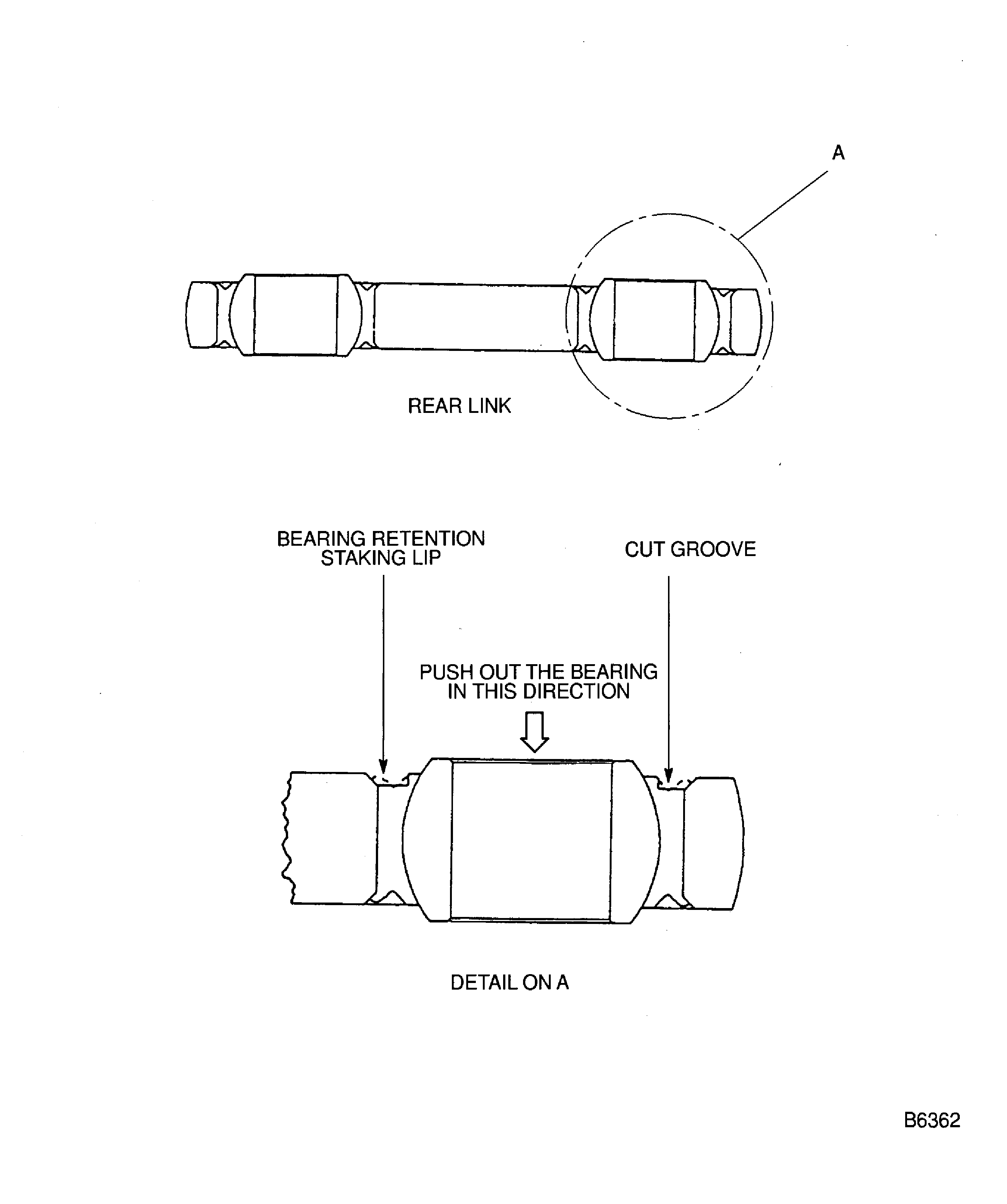 Repair details and dimensions