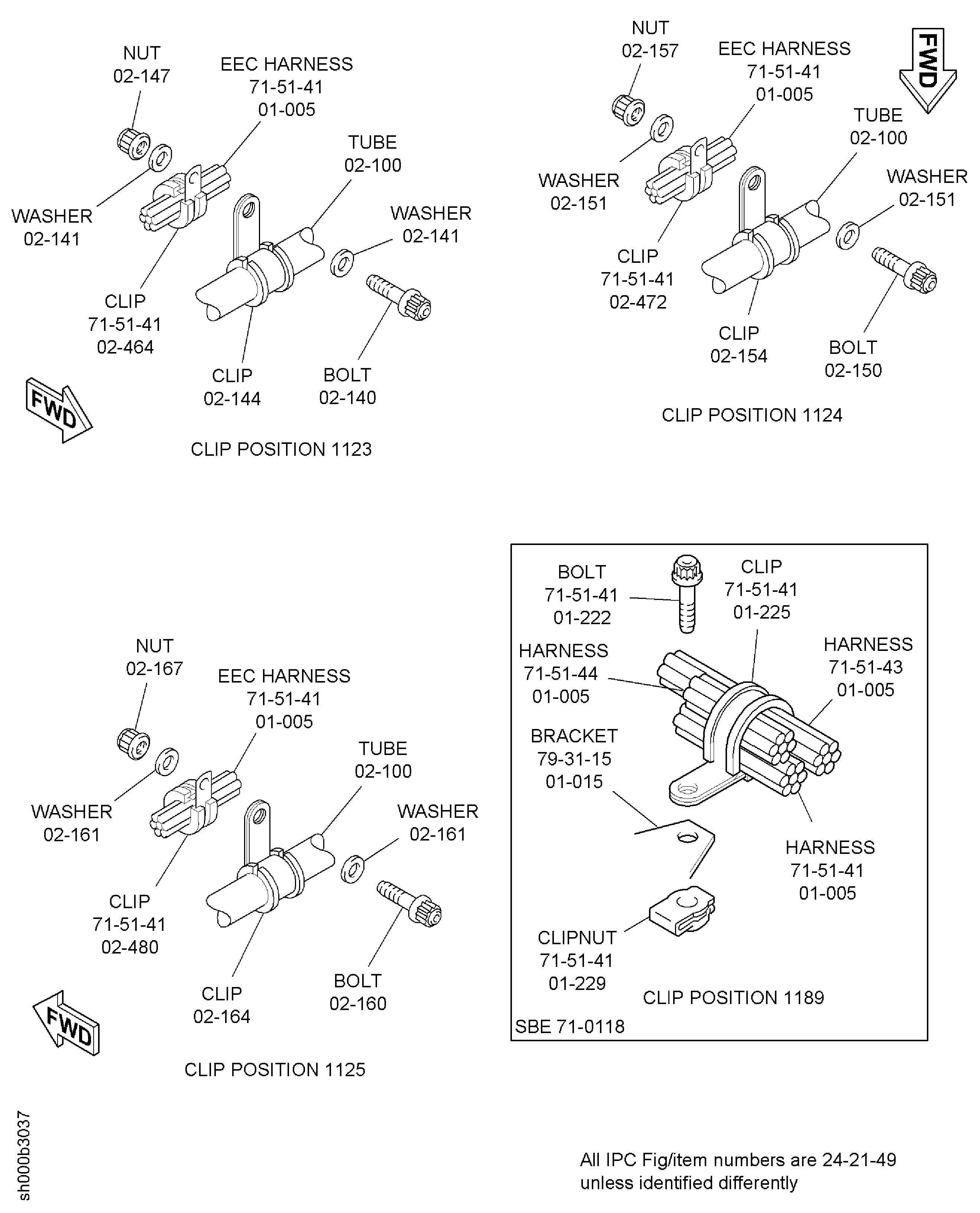 Pre SBE 71-0288: Disconnect the Electrical Harness from the External Gearbox