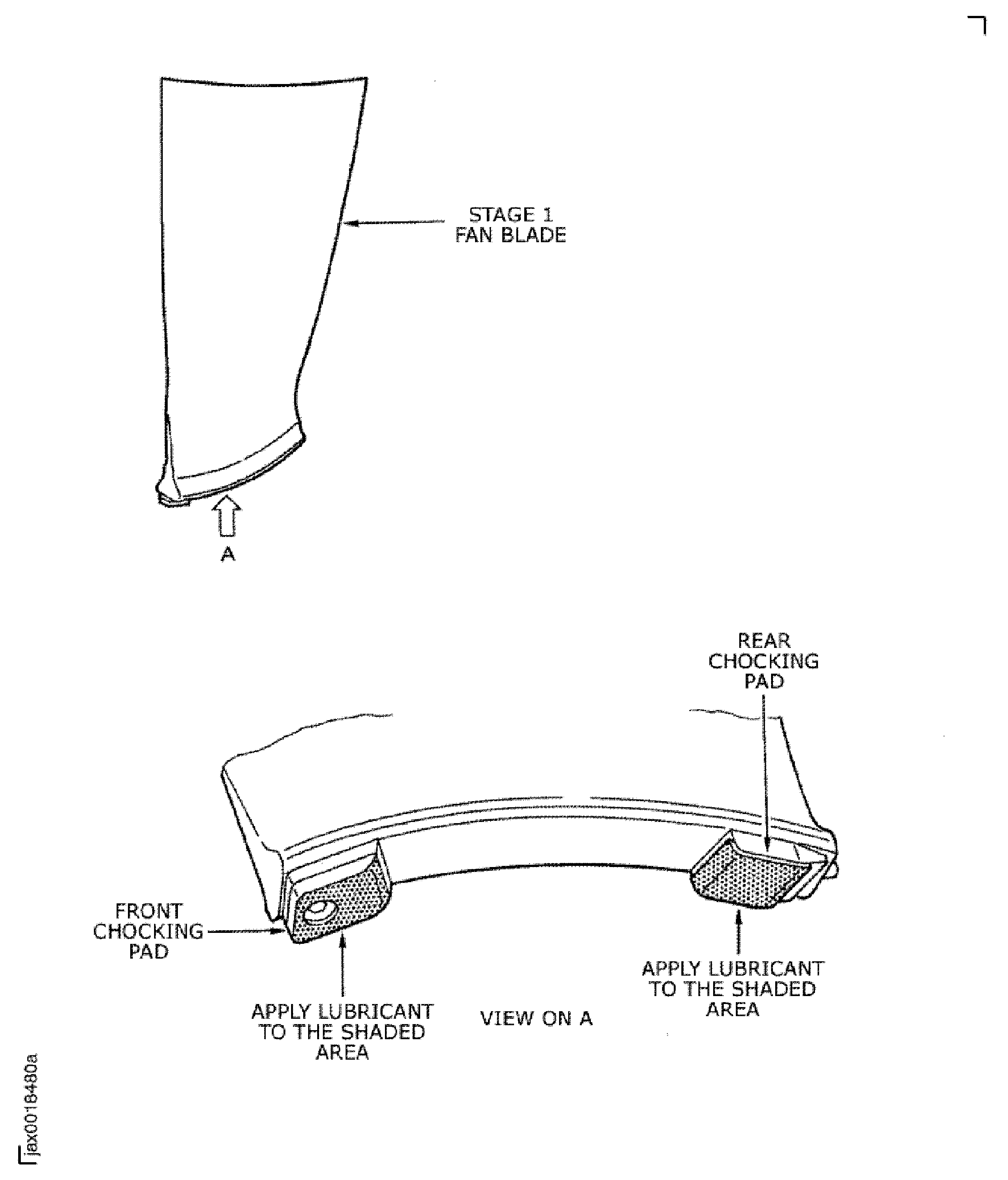 Apply Lubricant to the Chocking Pads of the Blade