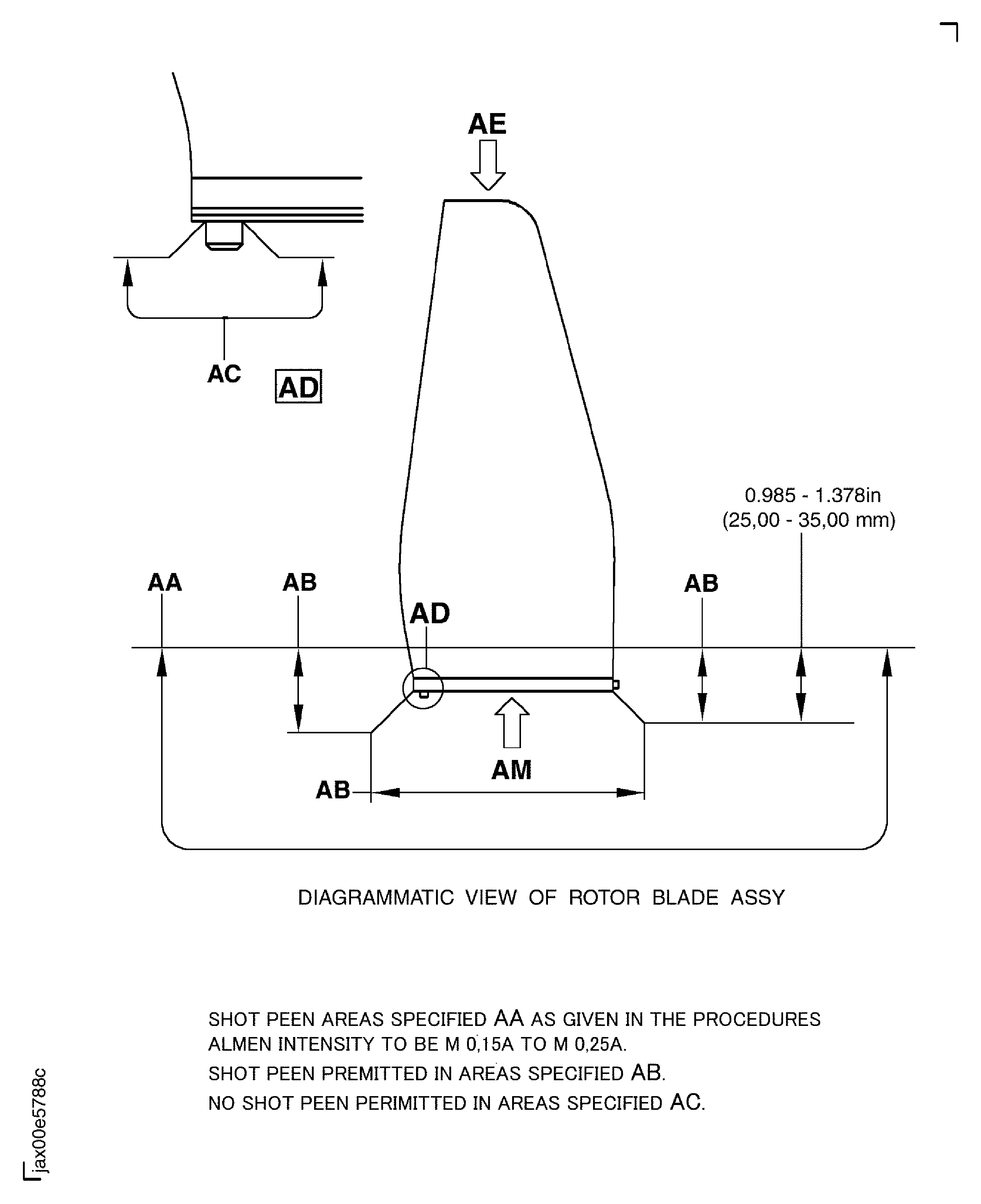 Repair details and dimensions - Assembly A and Assembly D