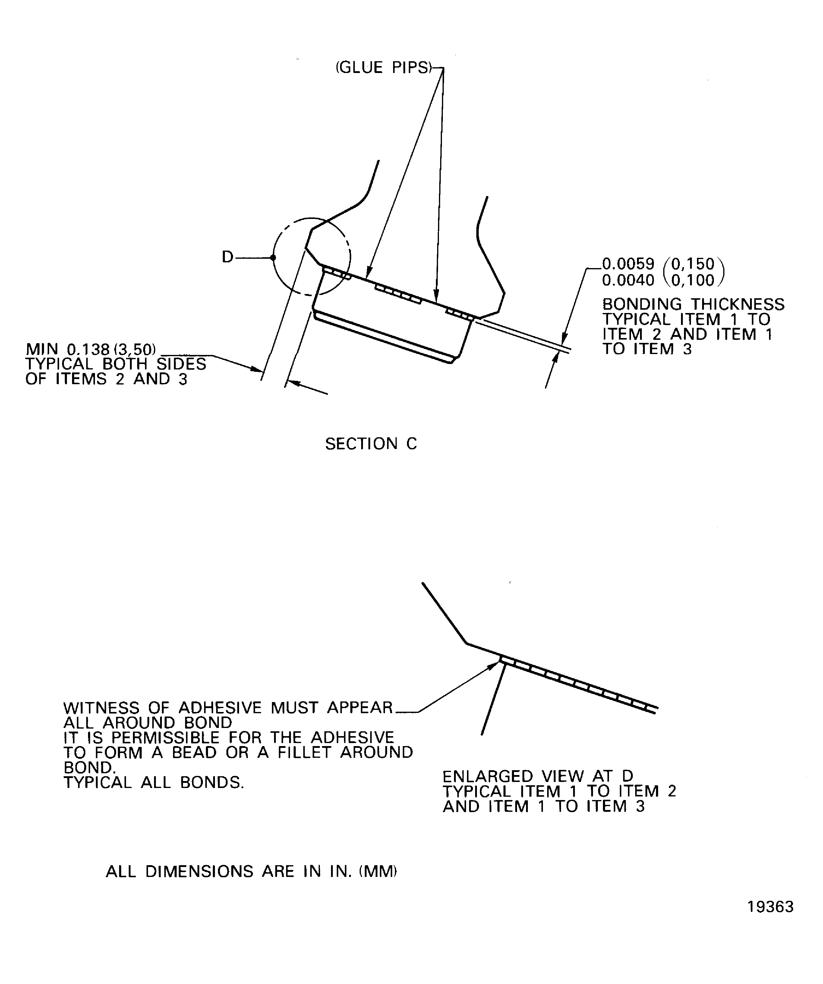 Replace the front and rear chocking pads - assembly A