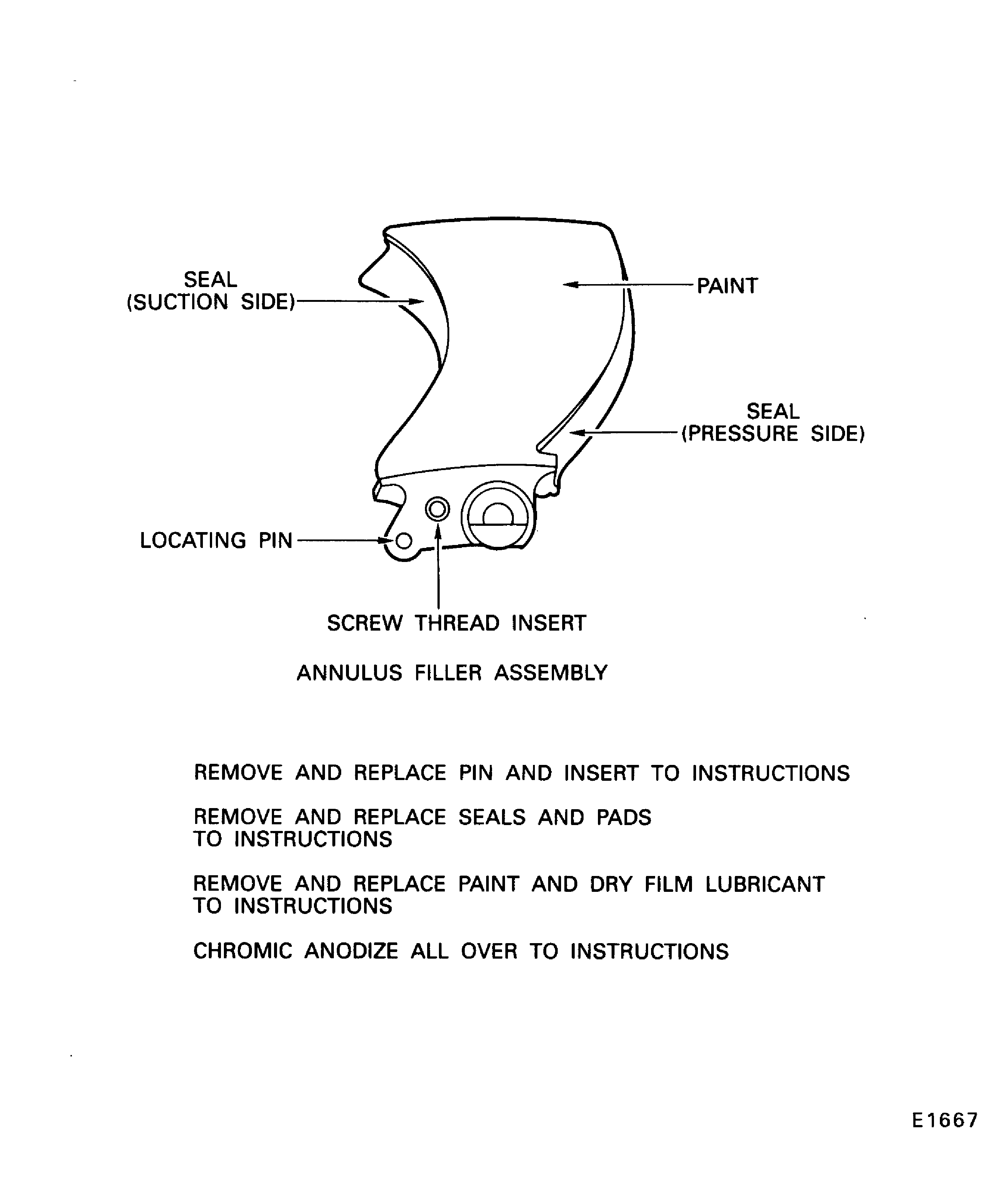 Repair details and dimensions
