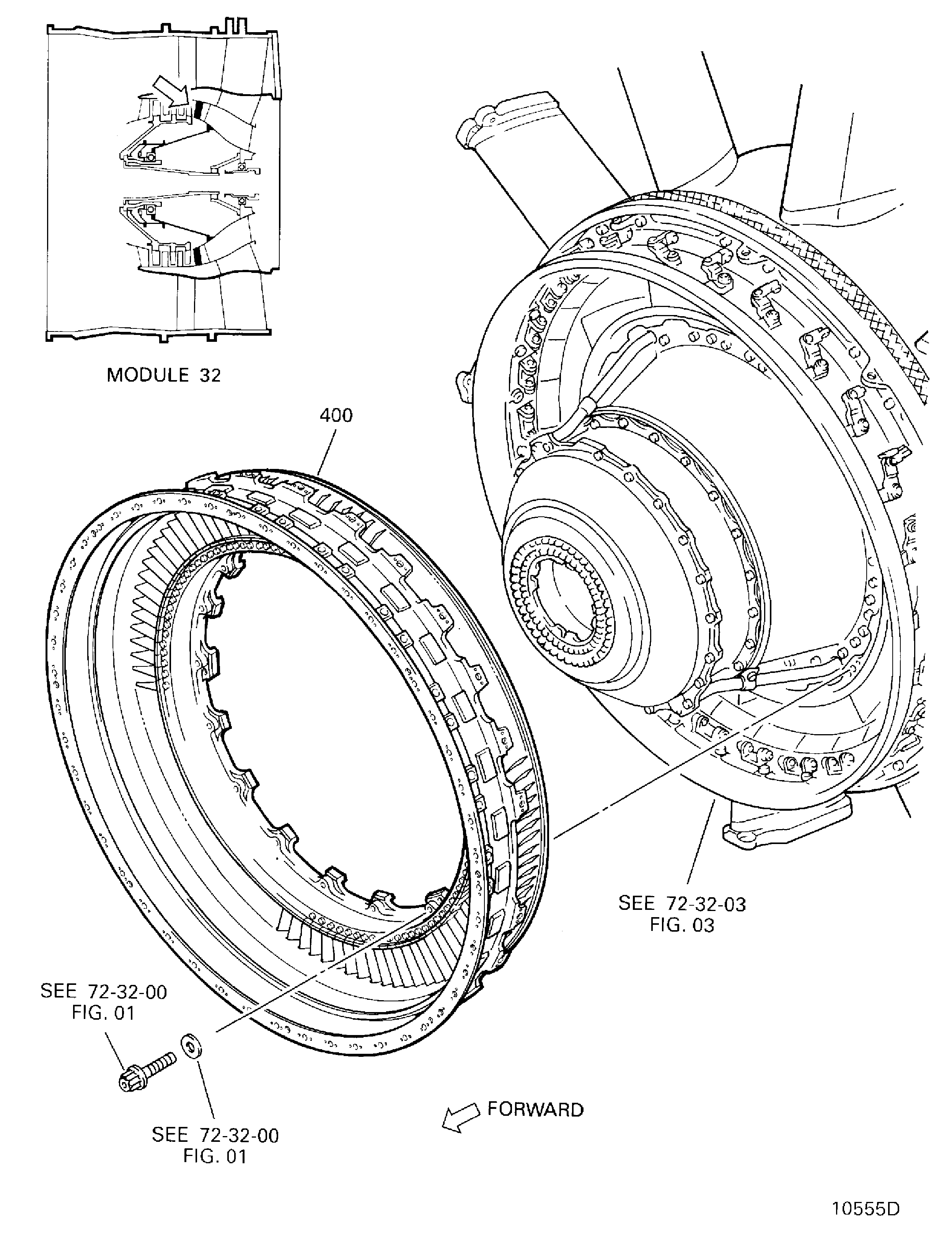 LP COMPRESSOR STAGE 2.5 VANES