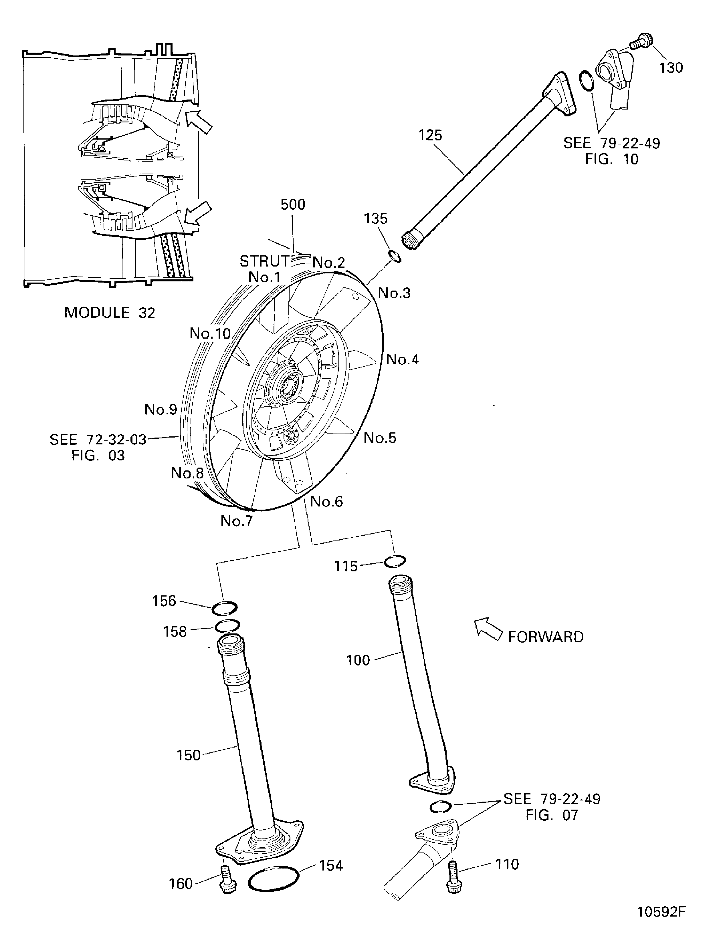 LP COMPRESSOR/INTERMEDIATE CASE MODULE